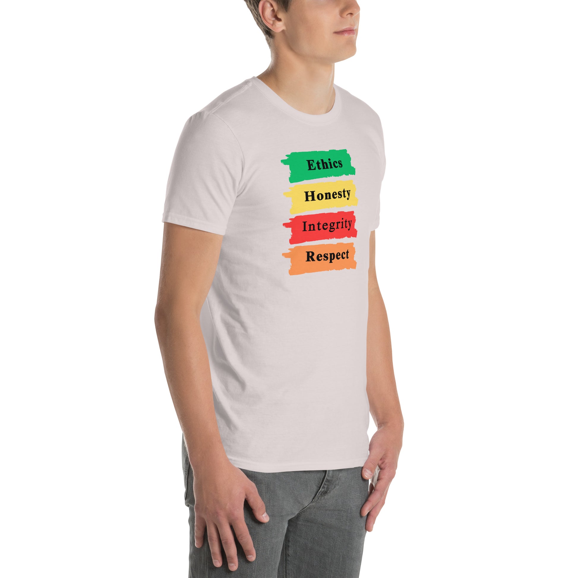Core Values Ethics Honesty Integrity Respect Unisex Tee by EraofInk