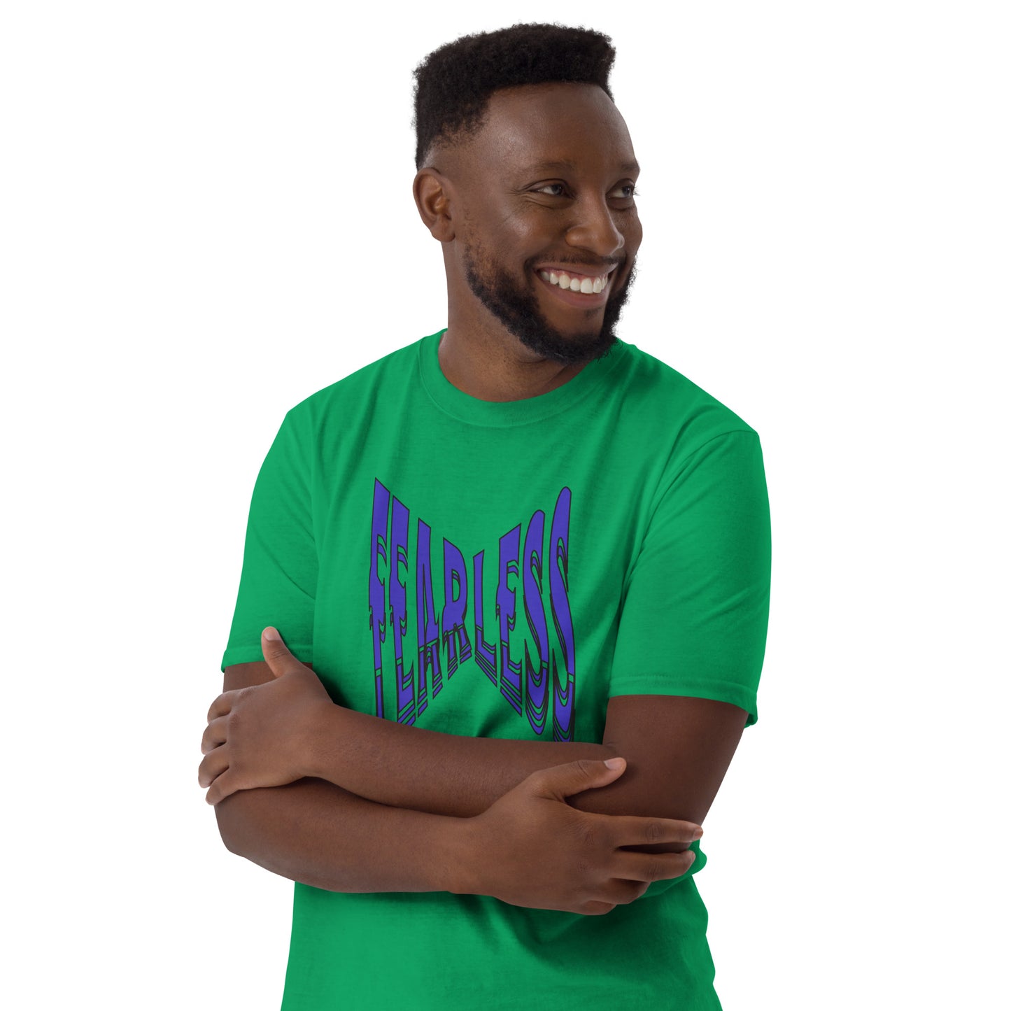 Fearless Warped Font Unisex Tee by EraofInk