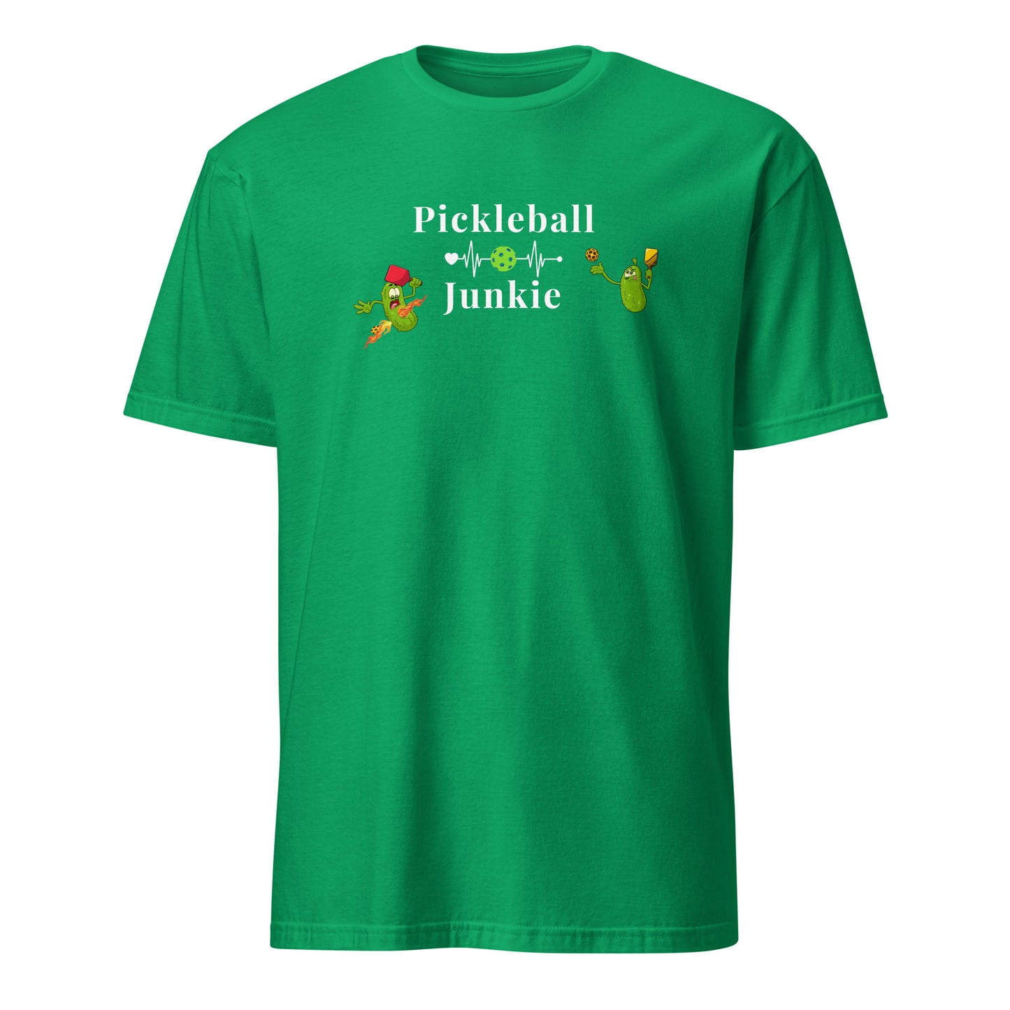 Pickleball Junkie Unisex Tee by EraofInk