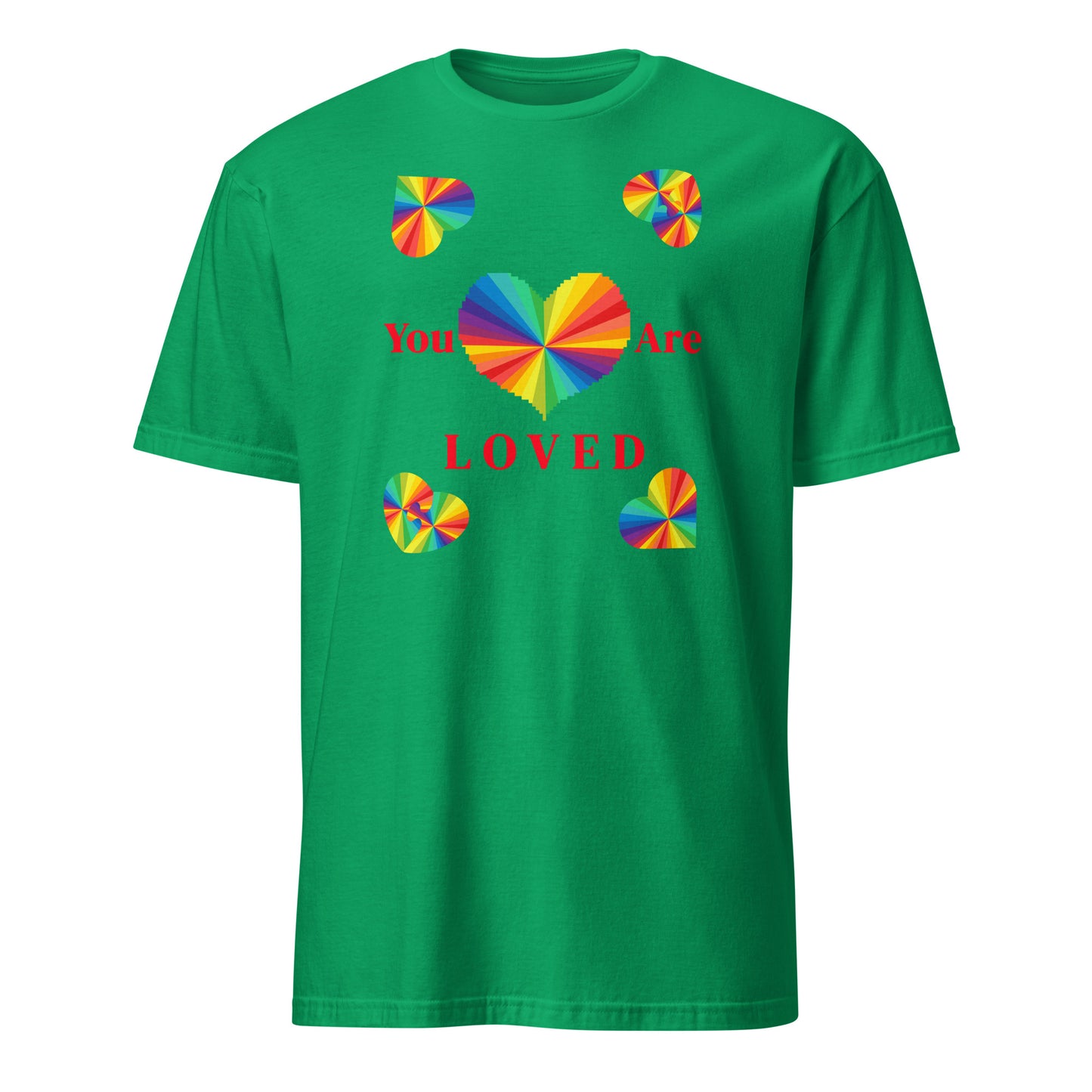 You Are Loved Equality LGBTQ+ Unisex Tee by EraofInk