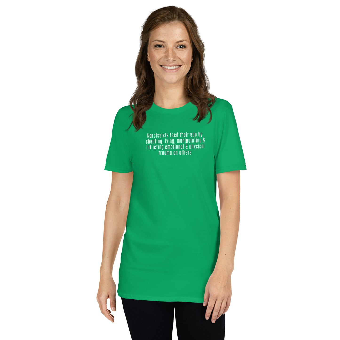 Narcissists Feed Their Egos by Cheating, Lying, Manipulating.... Unisex Tee by EraofInk