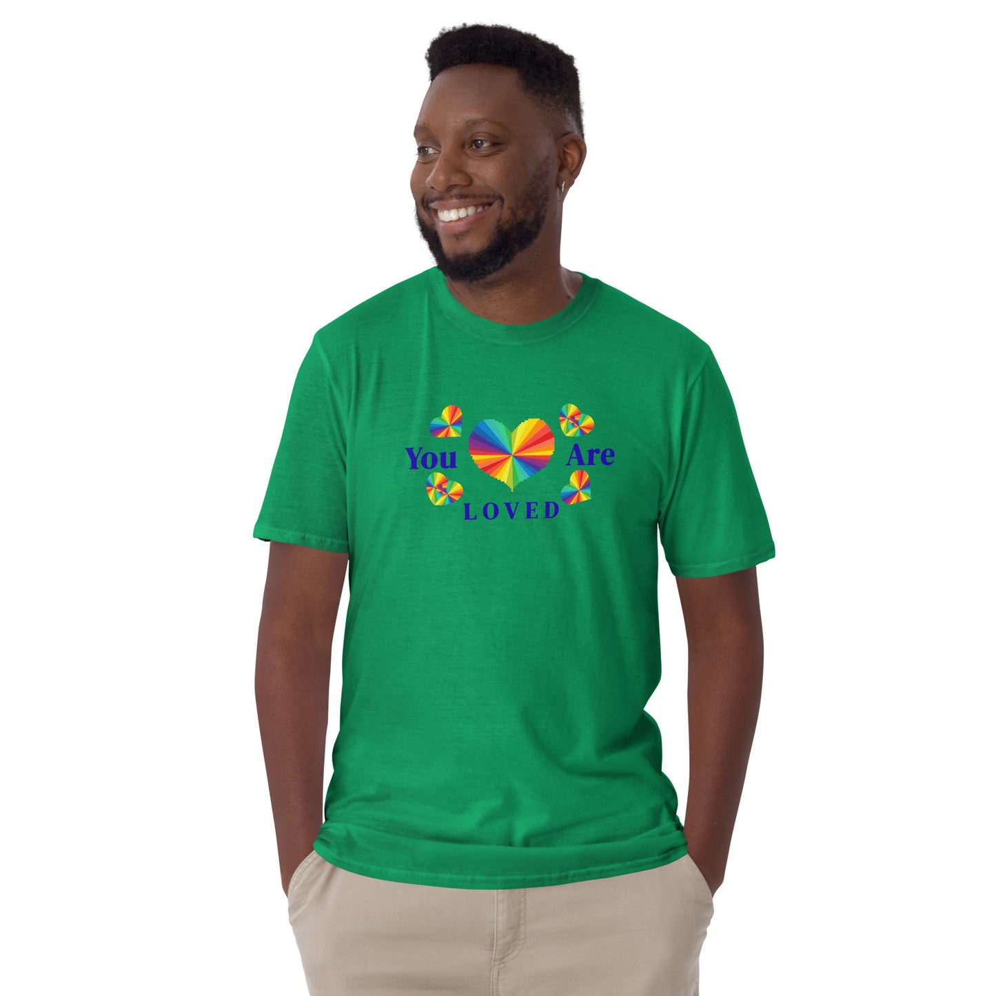LGBTQ+ Tee LGBTQIA Tee Equality Tee You Are Loved Unisex Tee by EraofInk