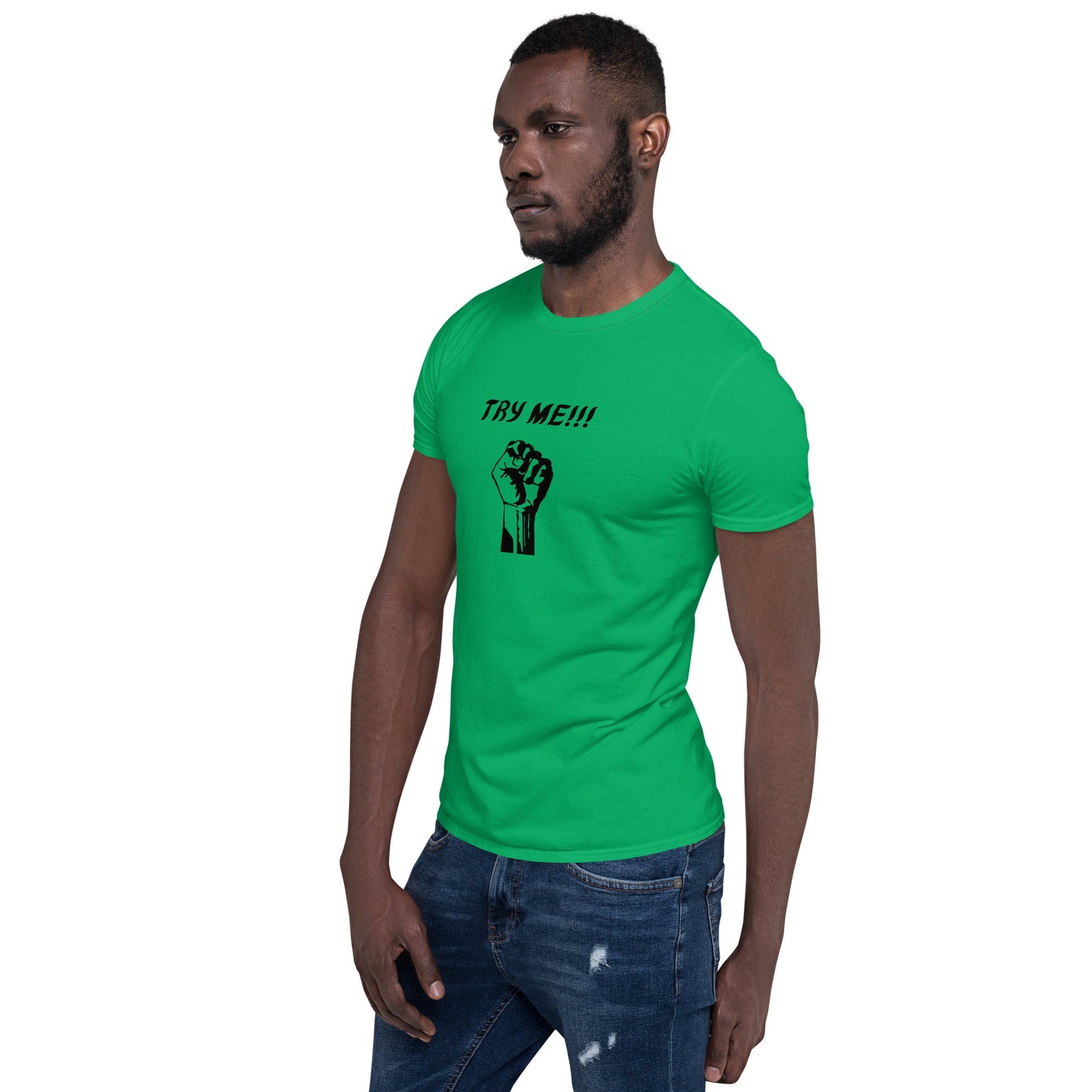 Try Me!! Unisex Tee by EraofInk