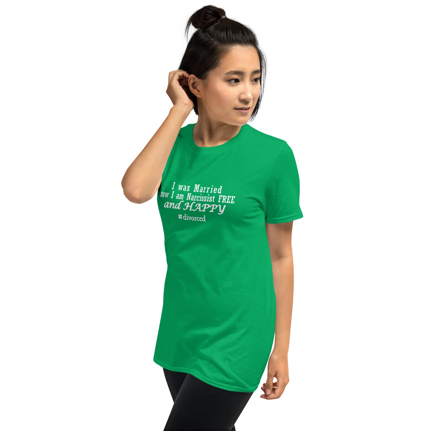 I Was Married Now I Am Narcissist Free & Happy #divorce Unisex Tee by EraofInk