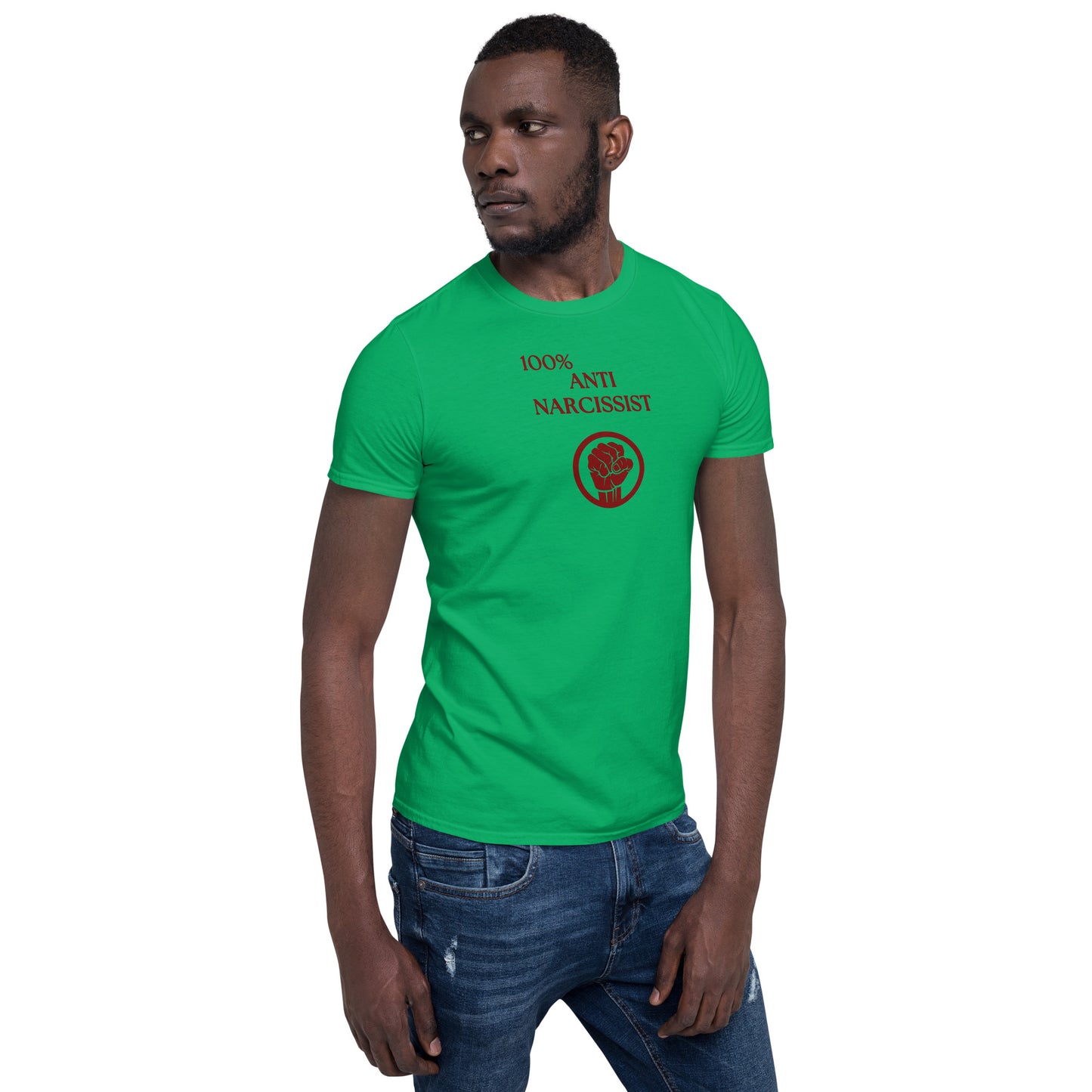 Stand Up Against Narcissistic Abuse 100% Against Narc Abuse Unisex Tee by EraofInk