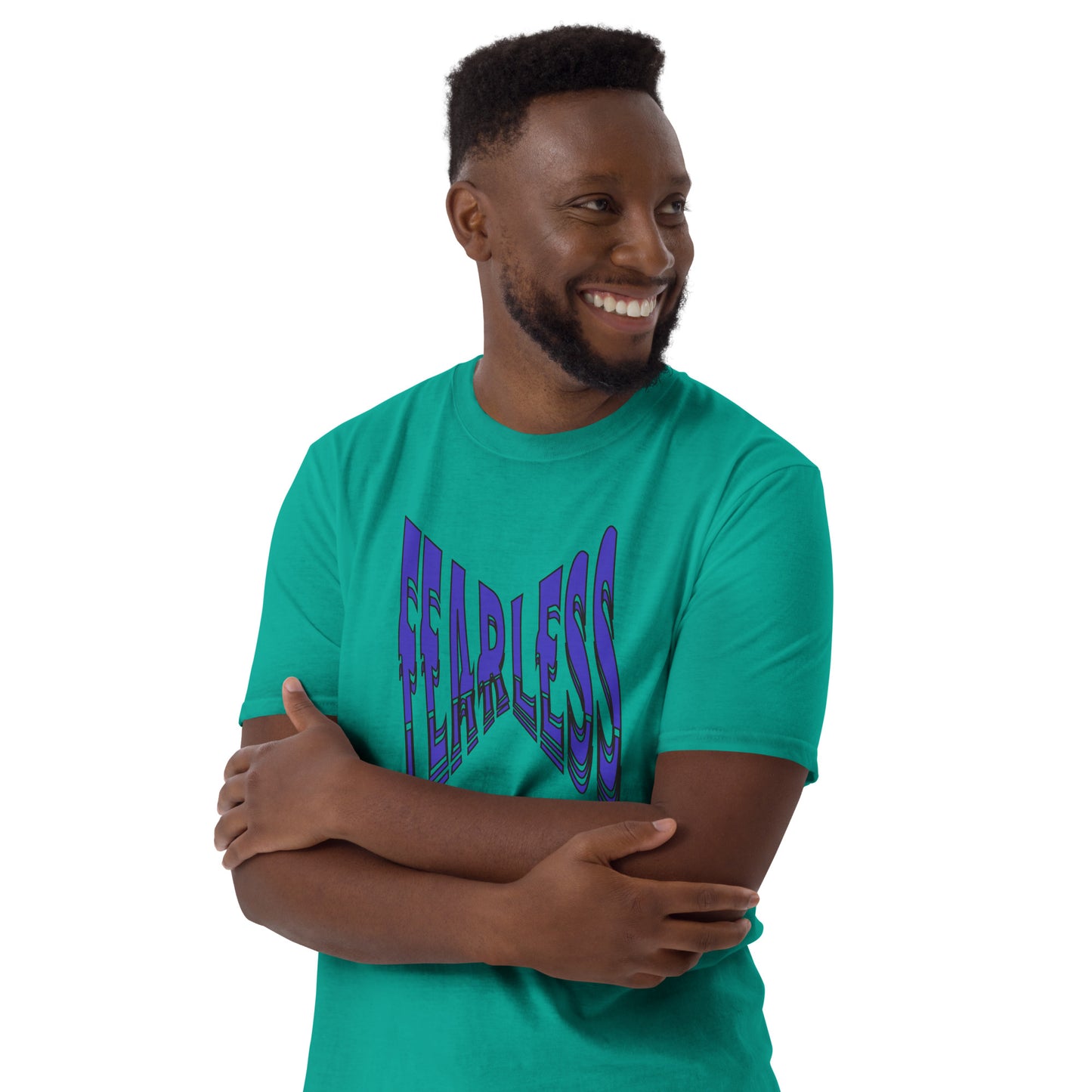 Fearless Warped Font Unisex Tee by EraofInk