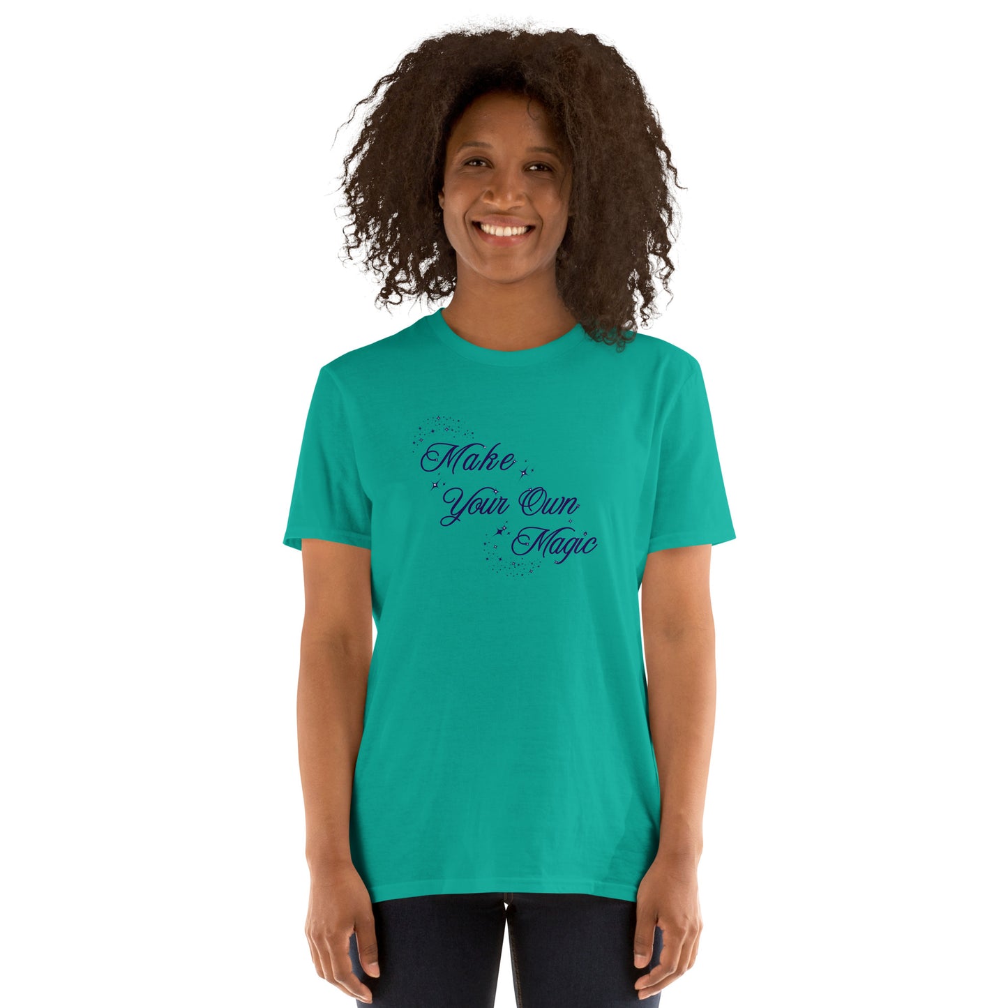 Believe in Magic Tee Make Your Own Magic Unisex Tee by EraofInk