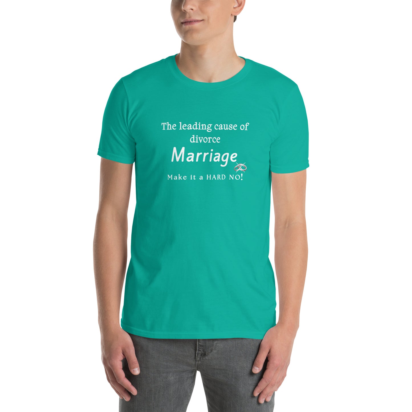 The Don't Get Married Tee Leading Cause of Divorce Marriage Unisex Tee by EraofInk