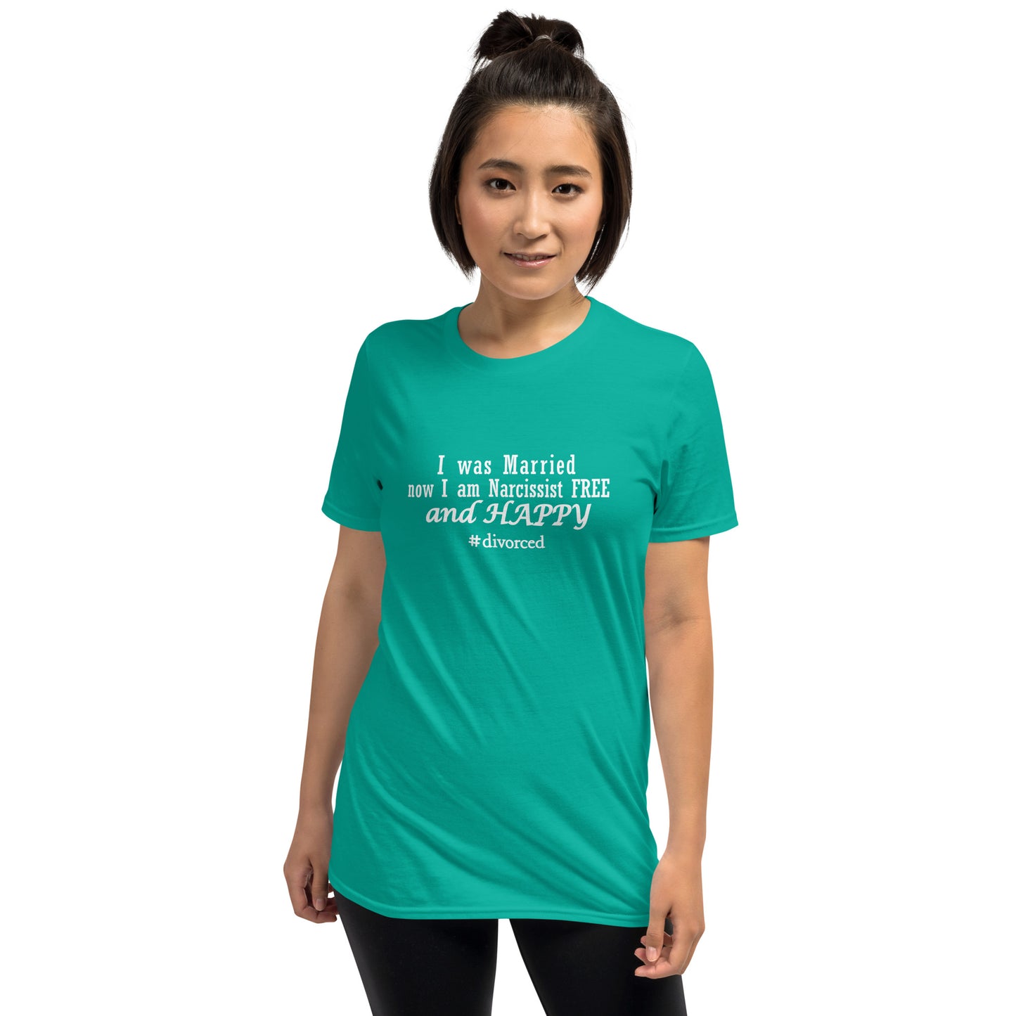 I Was Married Now I Am Narcissist Free & Happy #divorce Unisex Tee by EraofInk