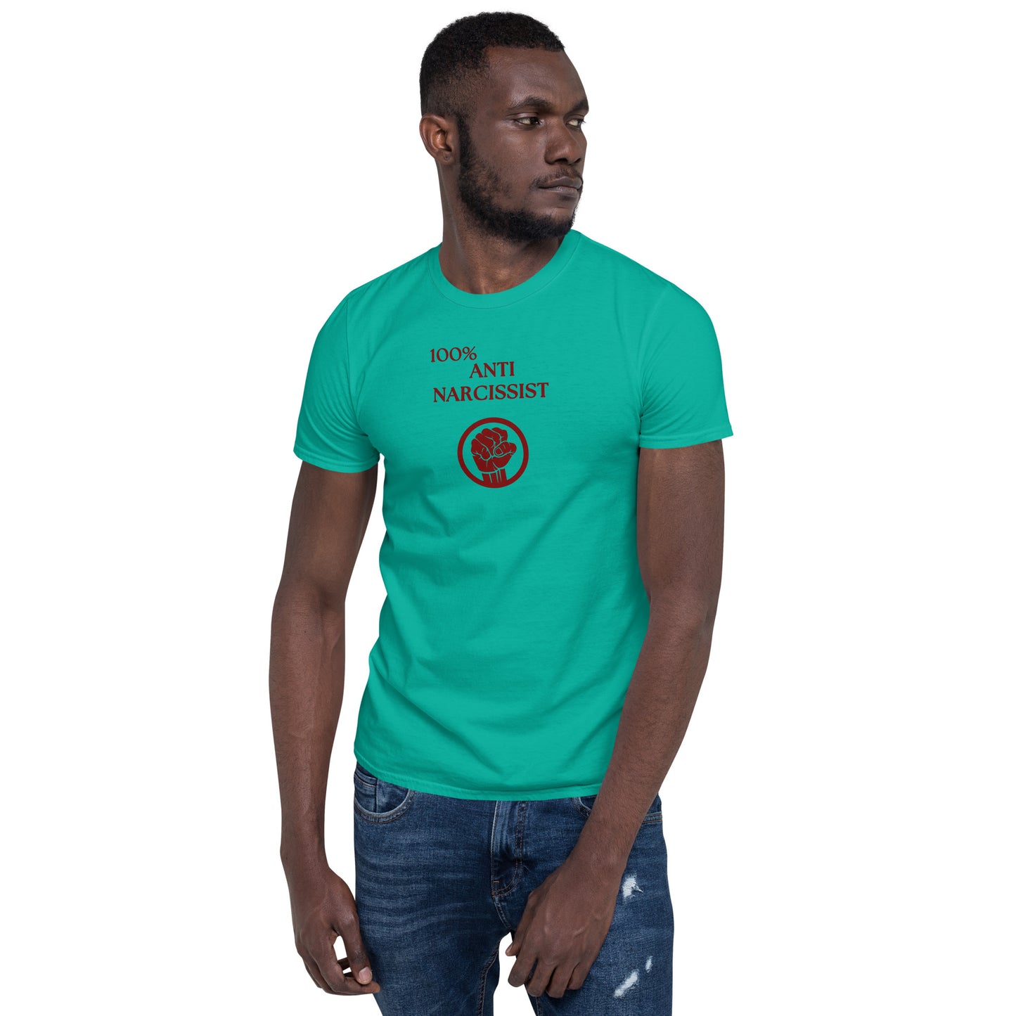 Stand Up Against Narcissistic Abuse 100% Against Narc Abuse Unisex Tee by EraofInk