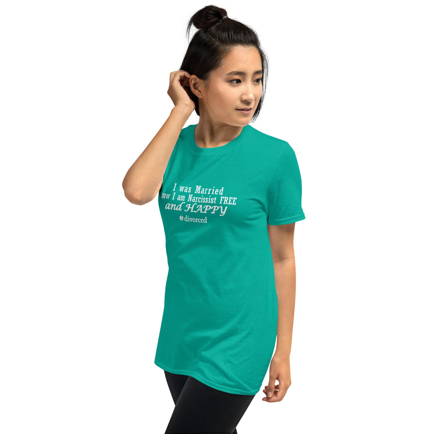 I Was Married Now I Am Narcissist Free & Happy #divorce Unisex Tee by EraofInk