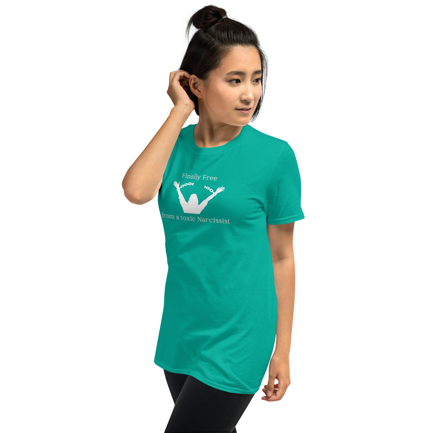 Find Your Happy Spot Finally Free from the Toxic Narcissist Unisex Tee by EraofInk