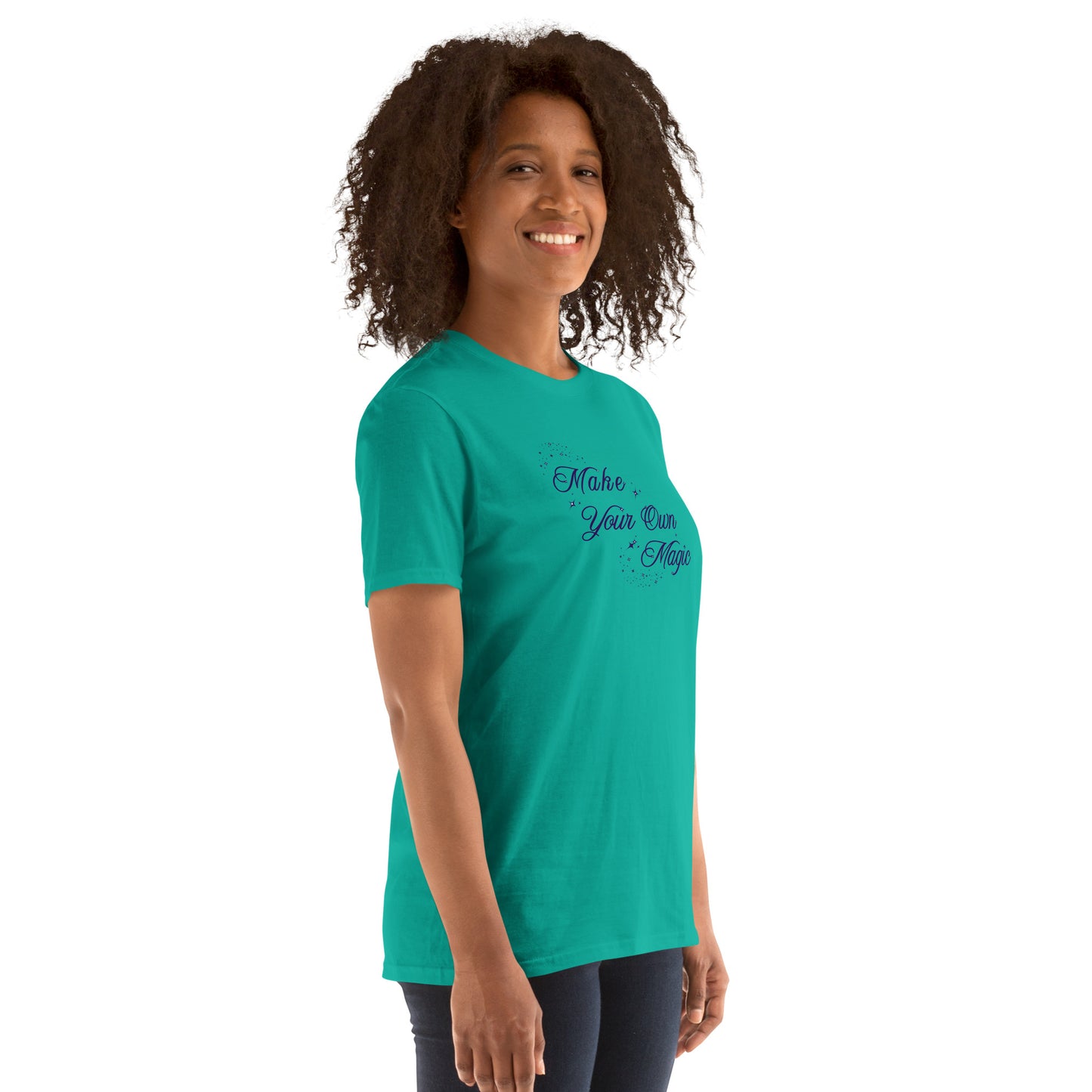 Believe in Magic Tee Make Your Own Magic Unisex Tee by EraofInk