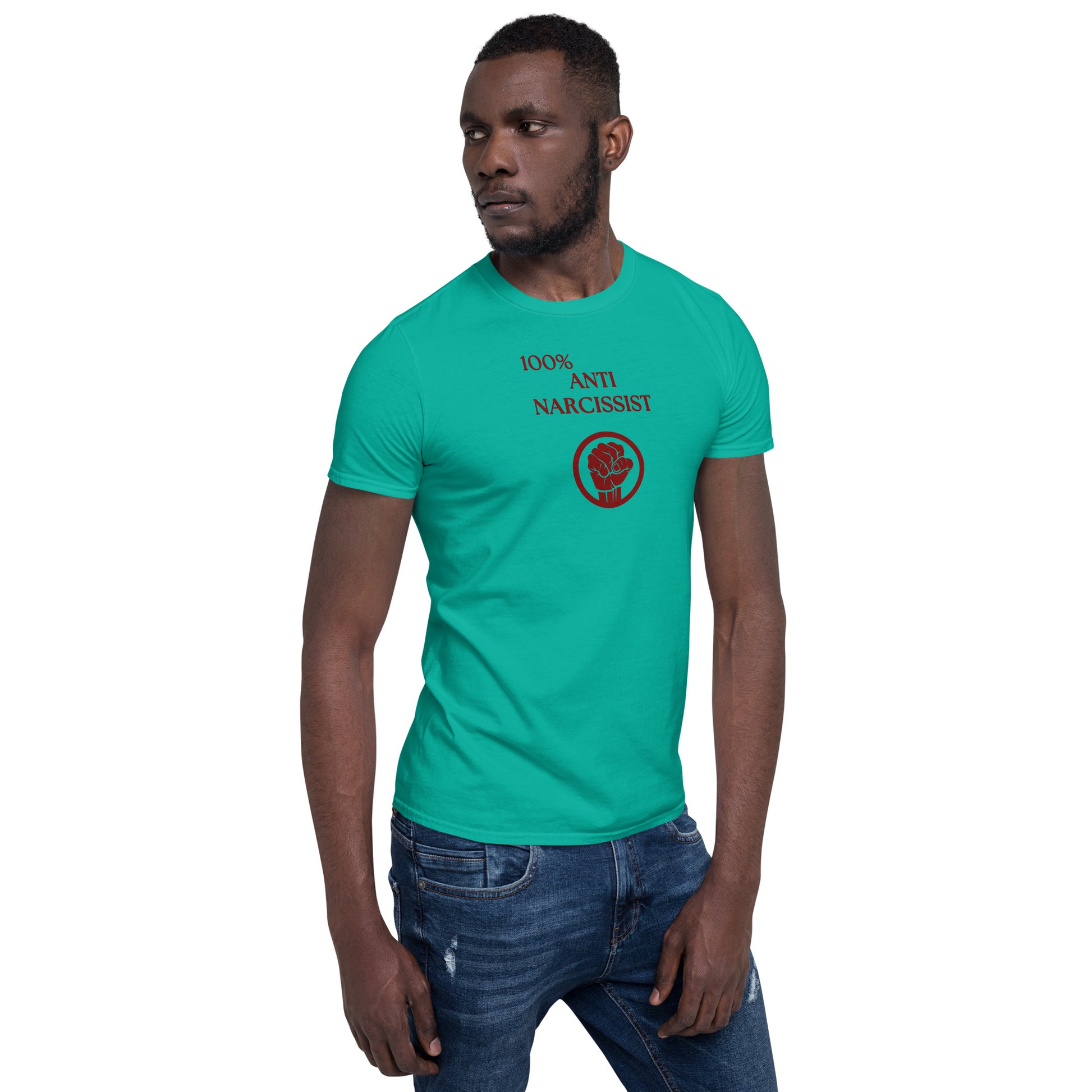 Stand Up Against Narcissistic Abuse 100% Against Narc Abuse Unisex Tee by EraofInk
