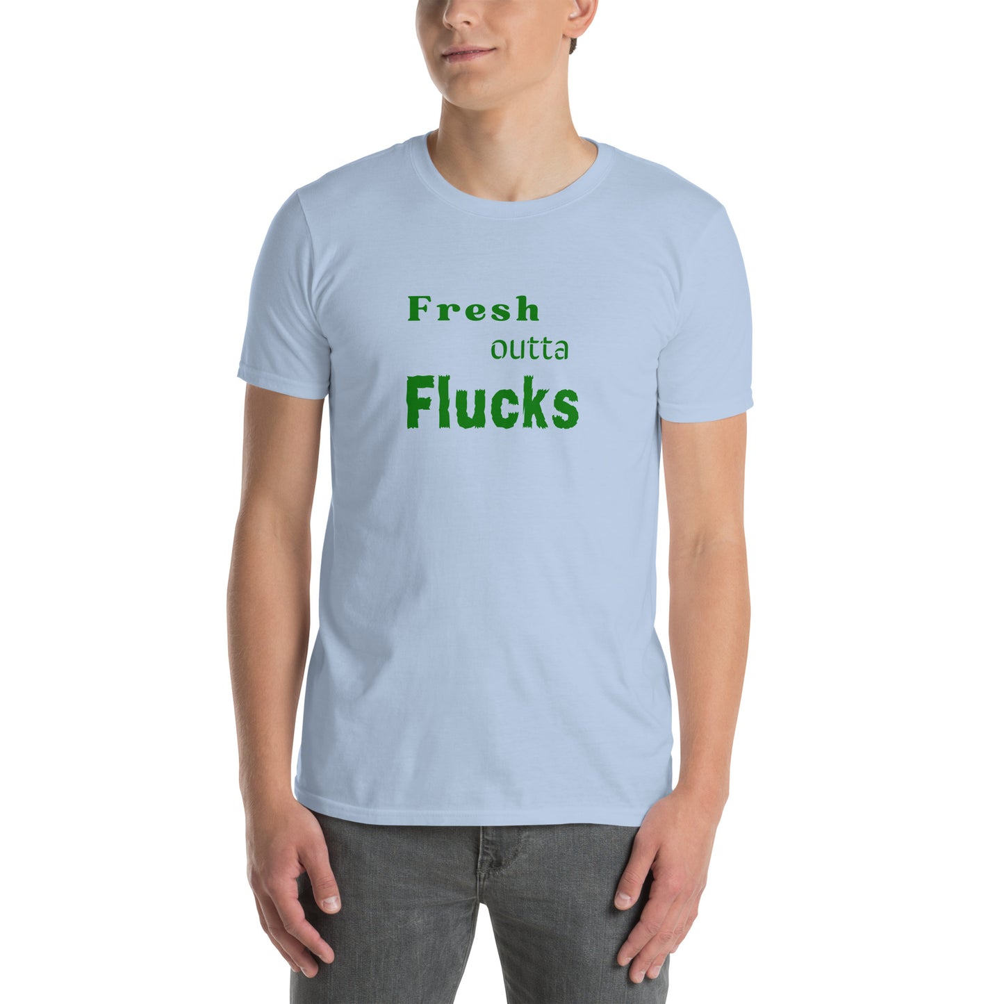 Fresh Outta Flucks Unisex Tee by EraofInk