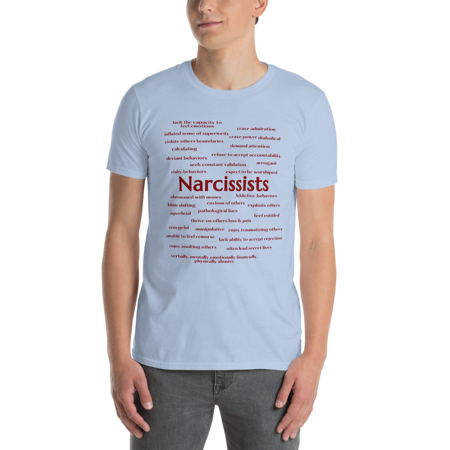 The Games Narcissists Play Narcissists & Toxic Abusive Behaviors Unisex Tee by EraofInk