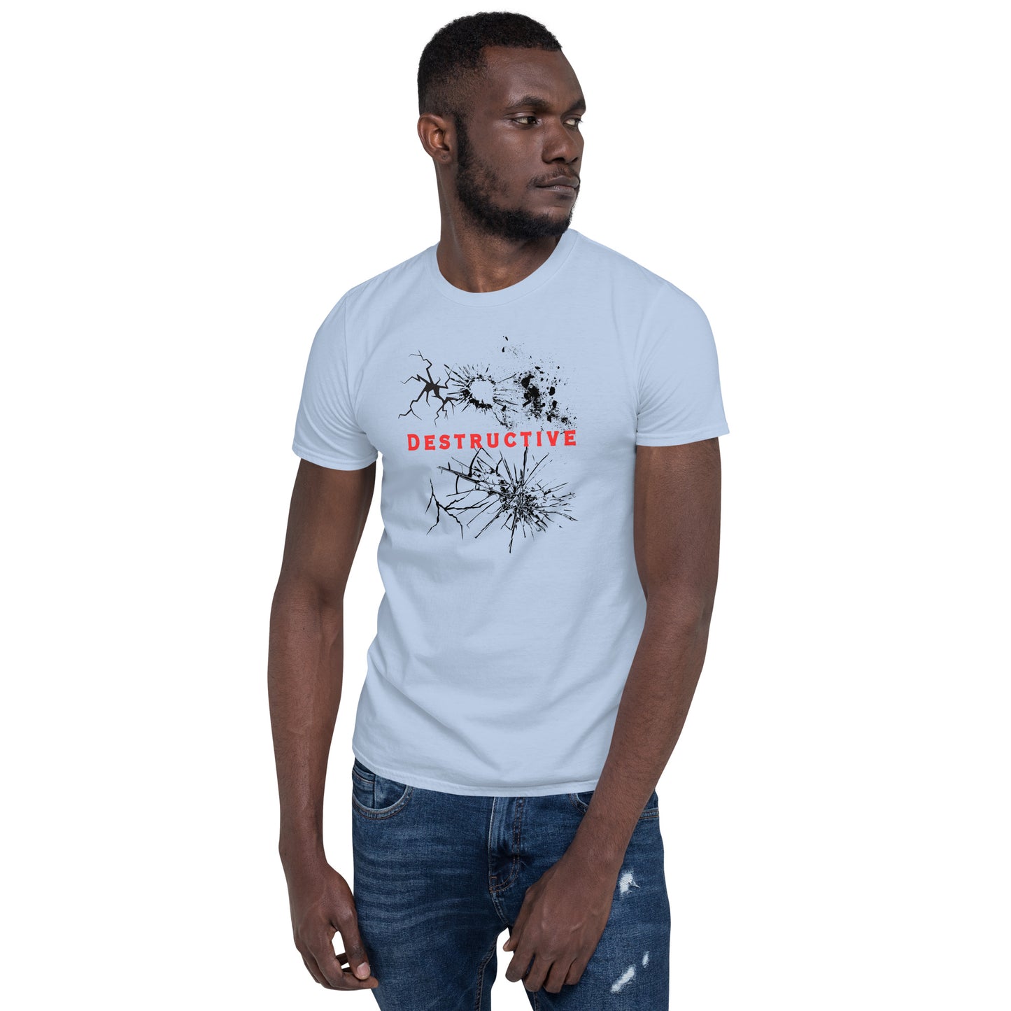 For the Destructive Personality Type Unisex Tee by EraofInk
