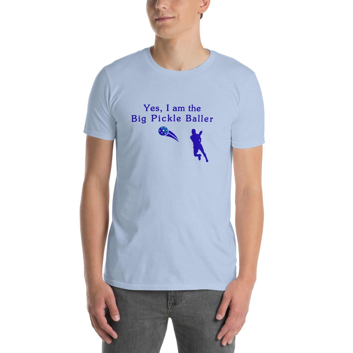 Yes, I am the Big Pickleballer Unisex Tee by EraofInk