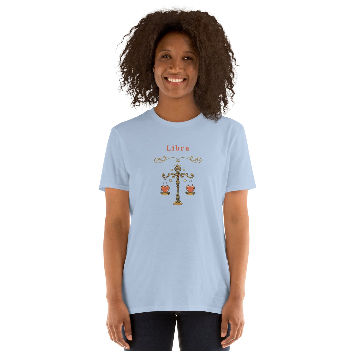 Libra Astrological Sign Zodiac Sign Tee Unisex by EraofInk