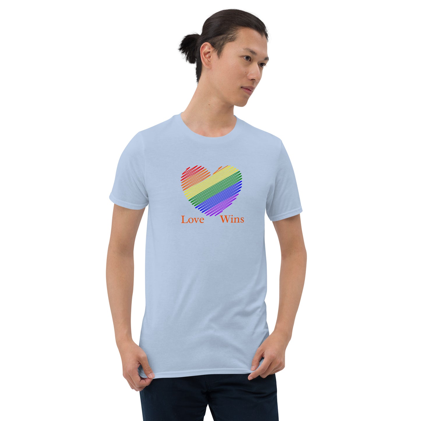 Love Wins LGBTQ LGBTQ+ LGBTQIA Love Wins Unisex Tee by EraofInk