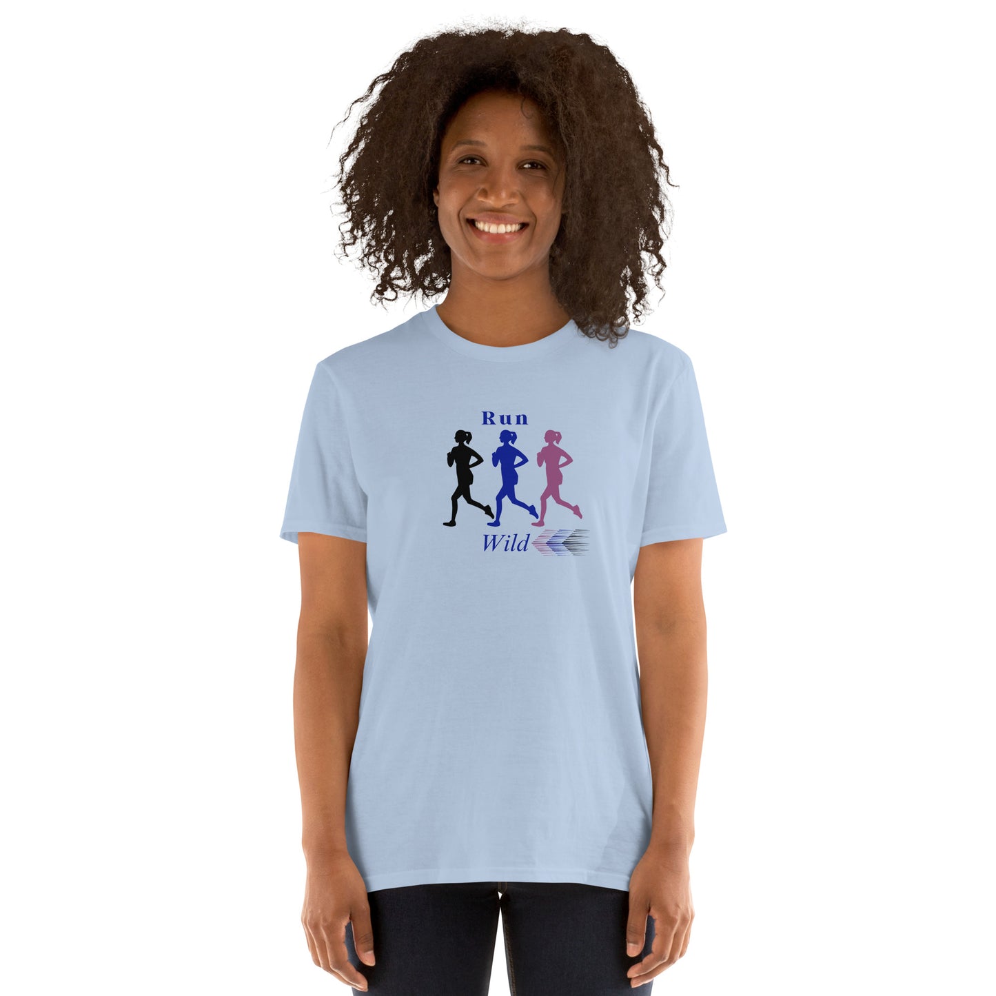 Run Wild Women's Running Tee by EraofInk