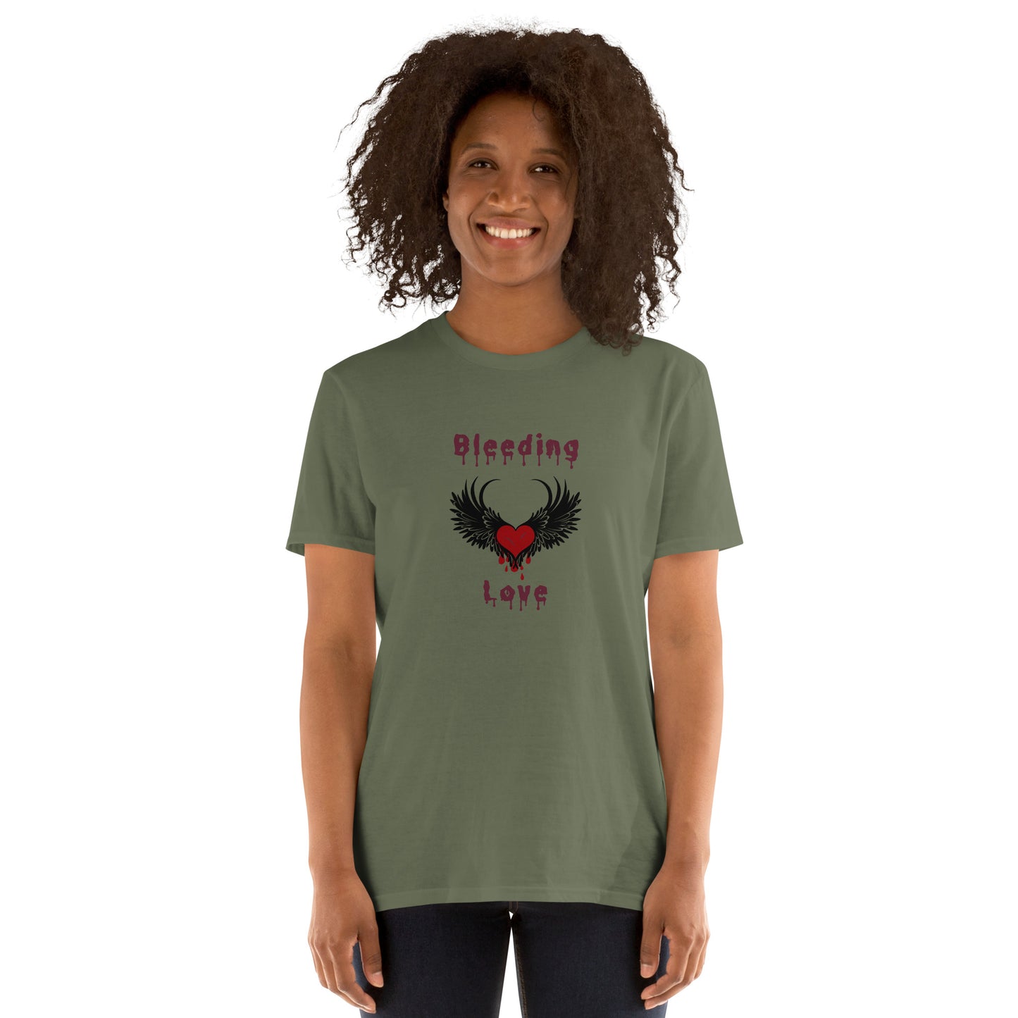 Bleeding Love Unisex Tee by EraofInk
