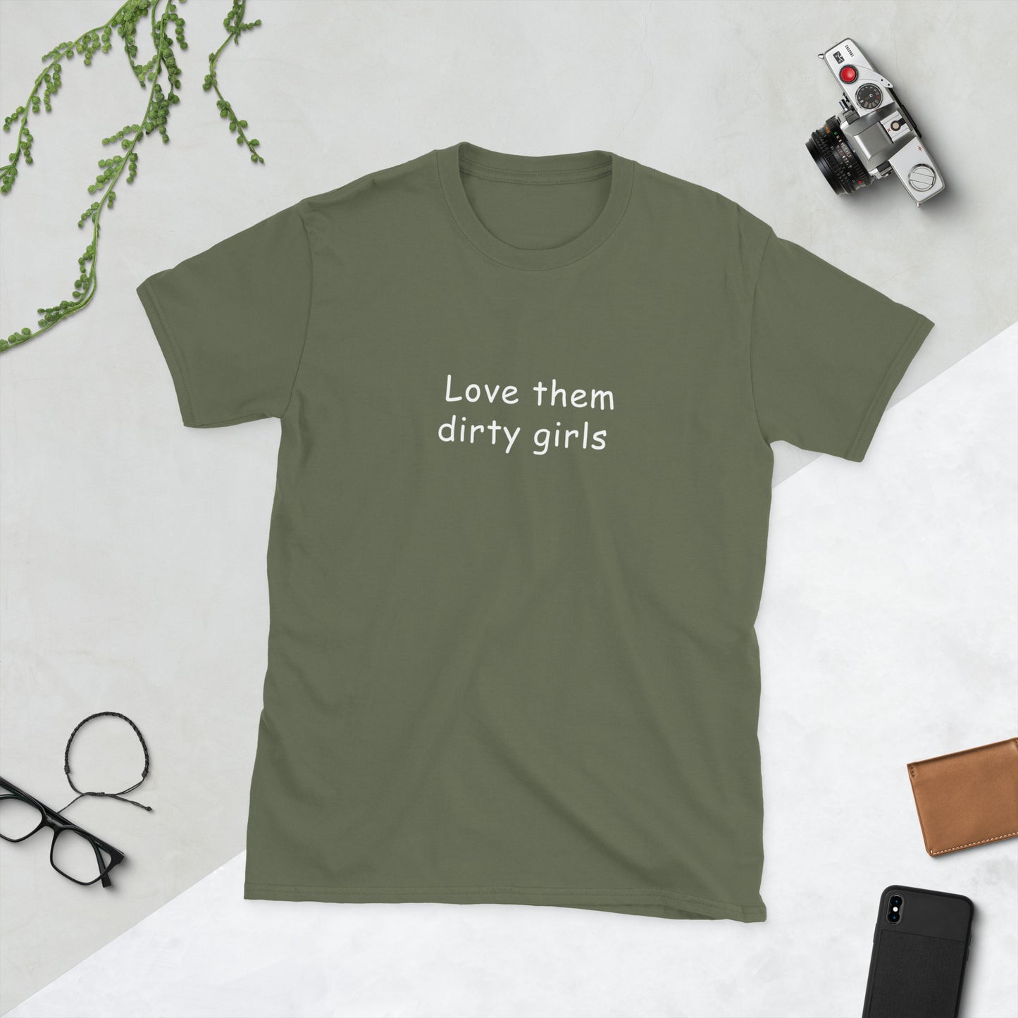 Love Them Dirty Girls Unisex Tee by EraofInk