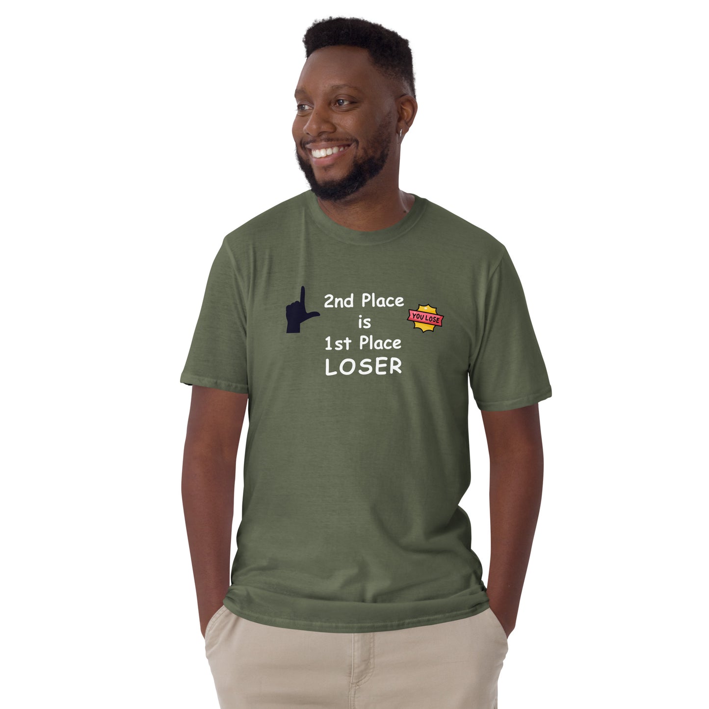 2nd Place is 1st Place Loser Unisex Tee by EraofInk