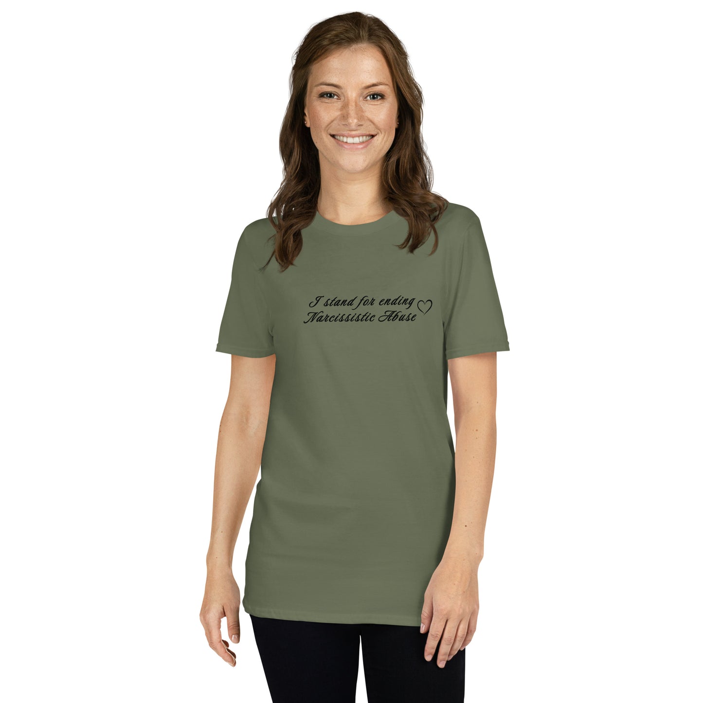 I Stand For Ending Narcissistic Abuse Unisex Tee by EraofInk