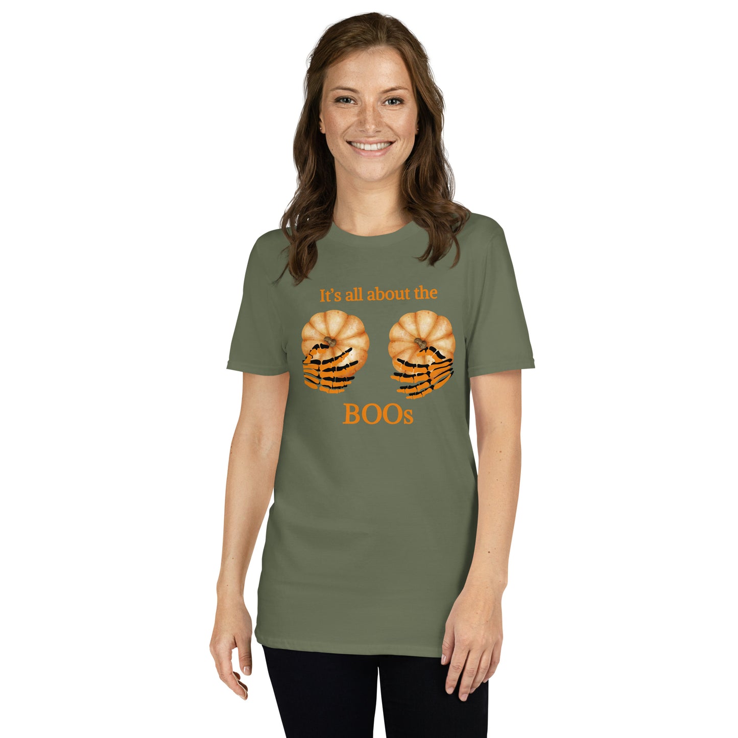 Flirty Halloween Tee It's All About the Boos Unisex Tee