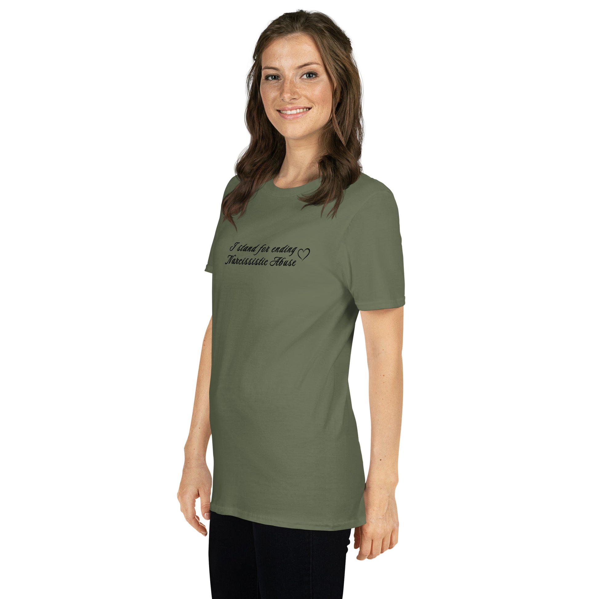 I Stand For Ending Narcissistic Abuse Unisex Tee by EraofInk