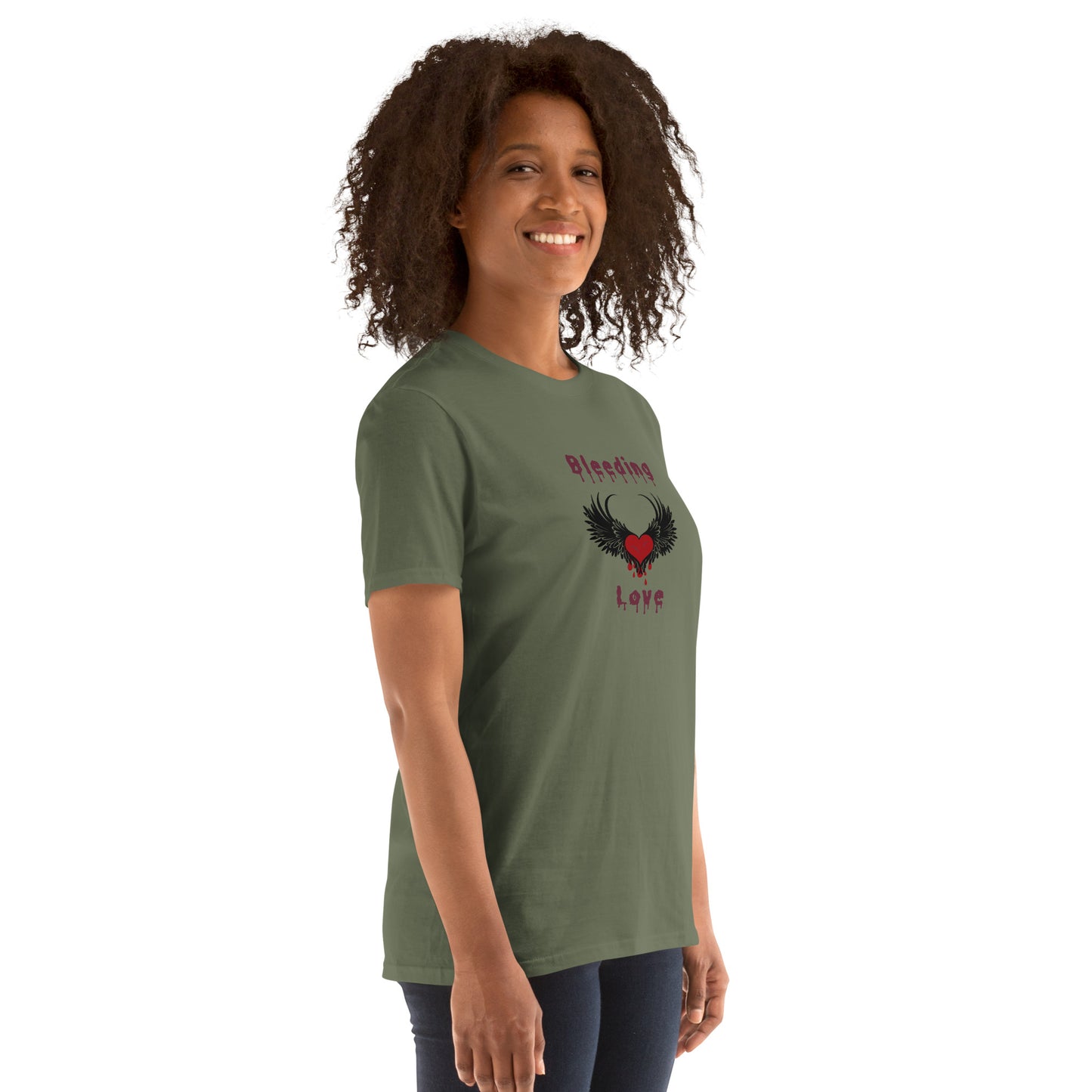 Bleeding Love Unisex Tee by EraofInk