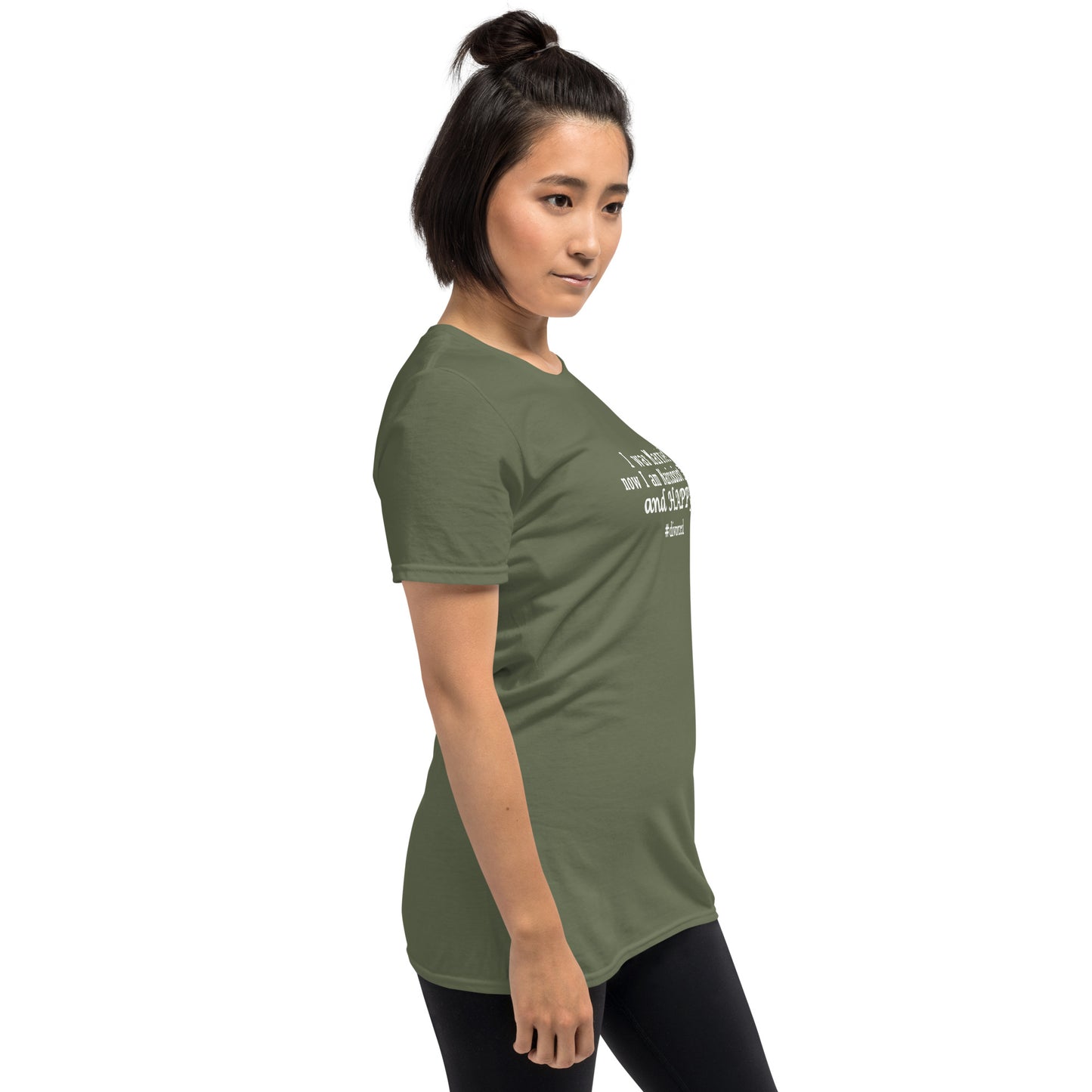 I Was Married Now I Am Narcissist Free & Happy #divorce Unisex Tee by EraofInk