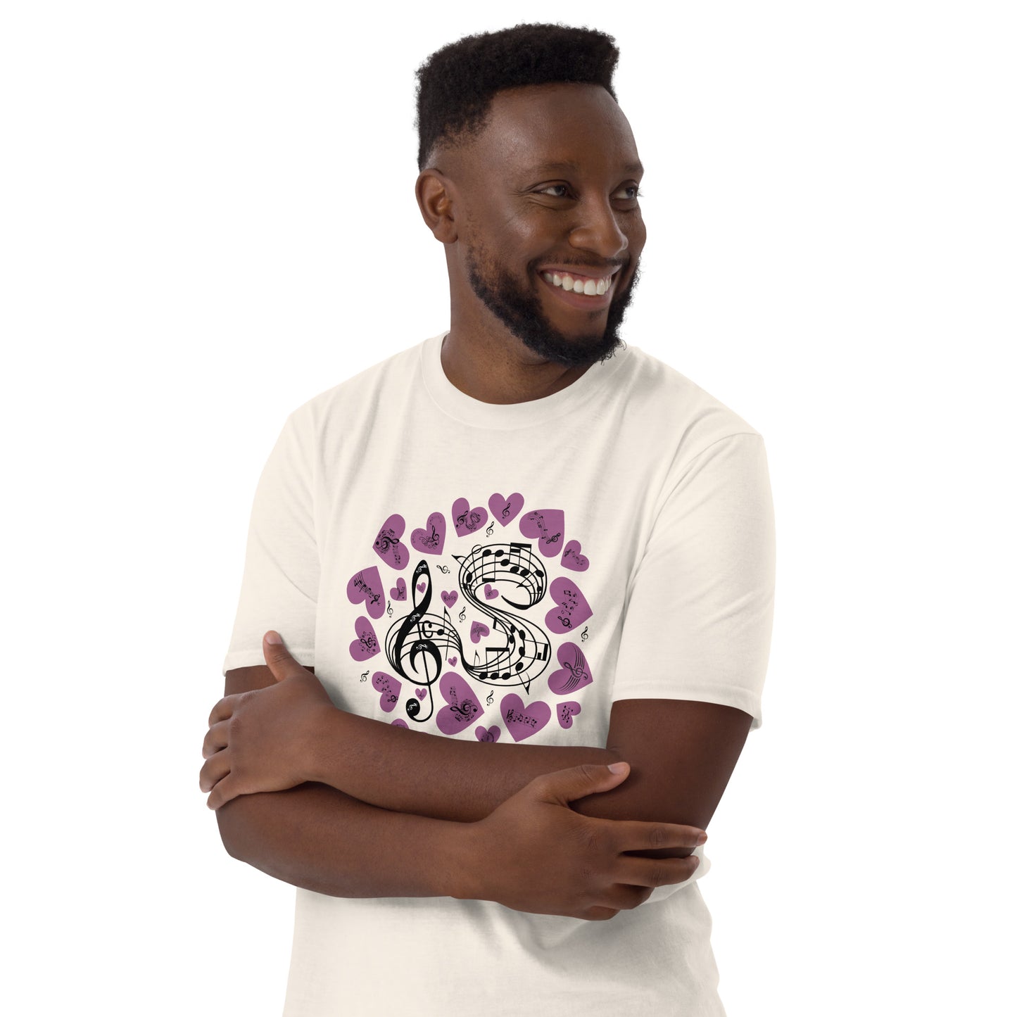 Music Is In My Heart Unisex Tee by EraofInk