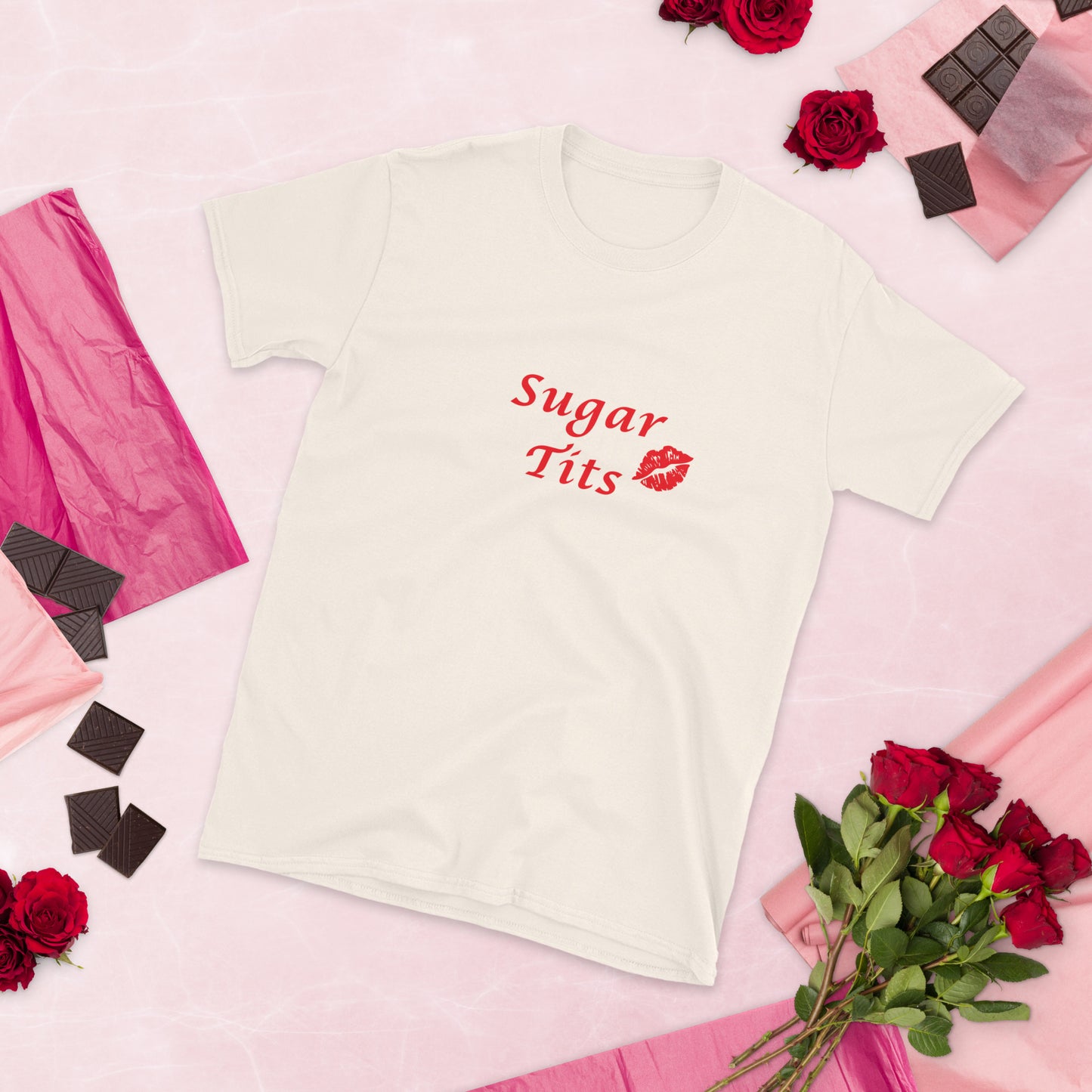Sugar Tits Unisex Tee by EraofInk