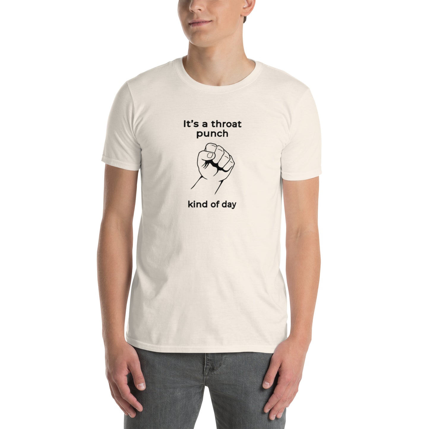 It's a Throat Punch Kind of Day Unisex Tee by EraofInk