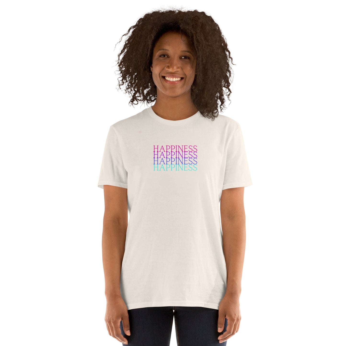 Happiness Happiness Happiness Unisex Tee by Eraofink