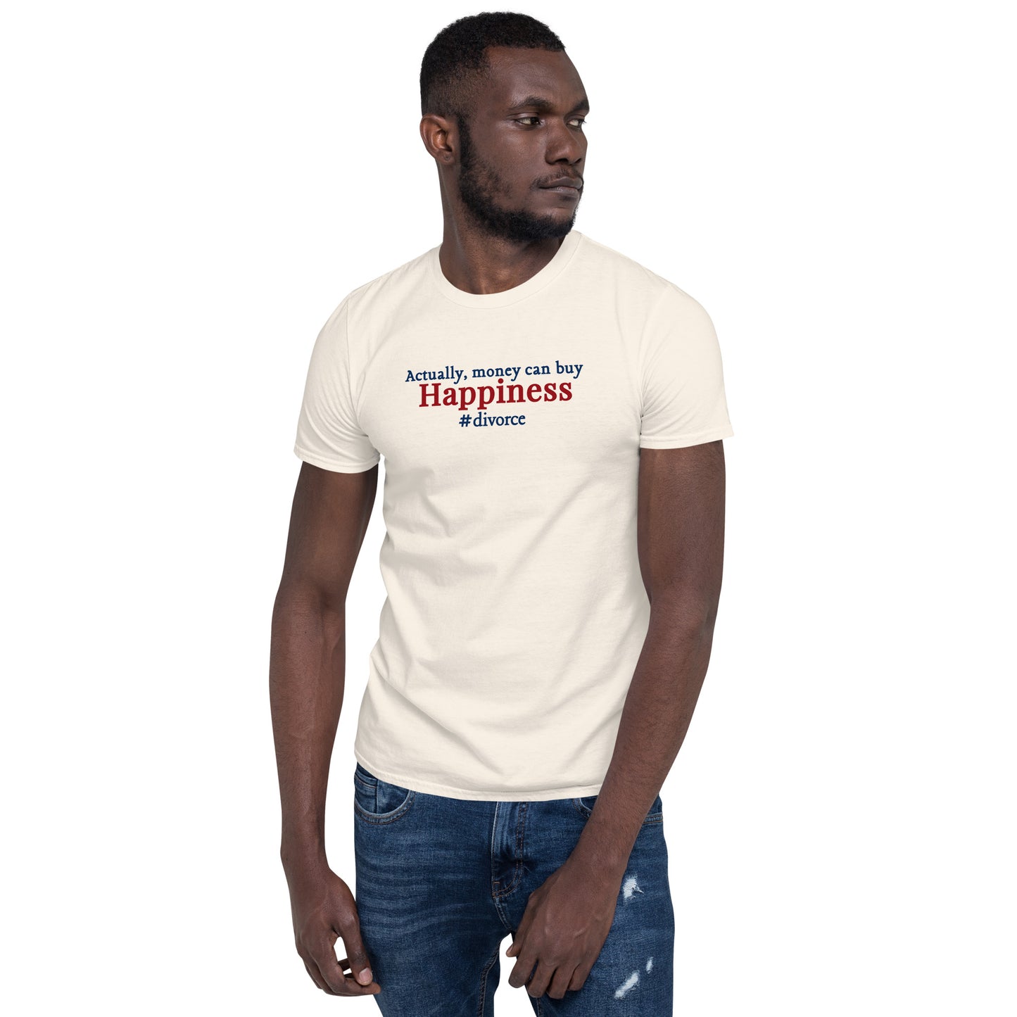 Who Says Money Can't Buy Happiness? Unisex Tee by EraofInk