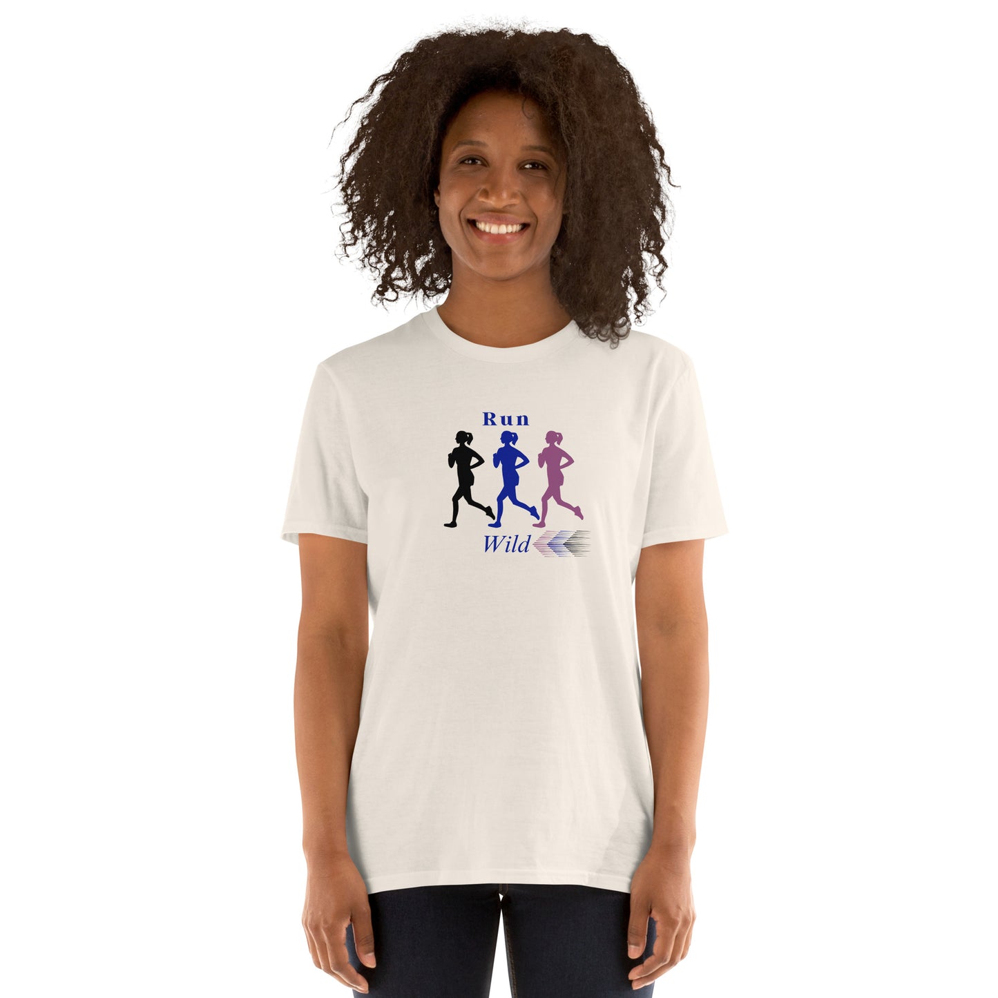 Run Wild Women's Running Tee by EraofInk