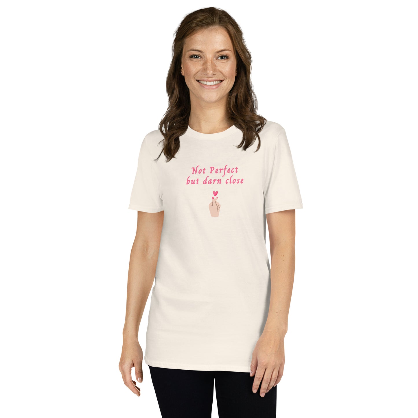 Not Perfect but Darn Close Unisex Tee by EraofInk