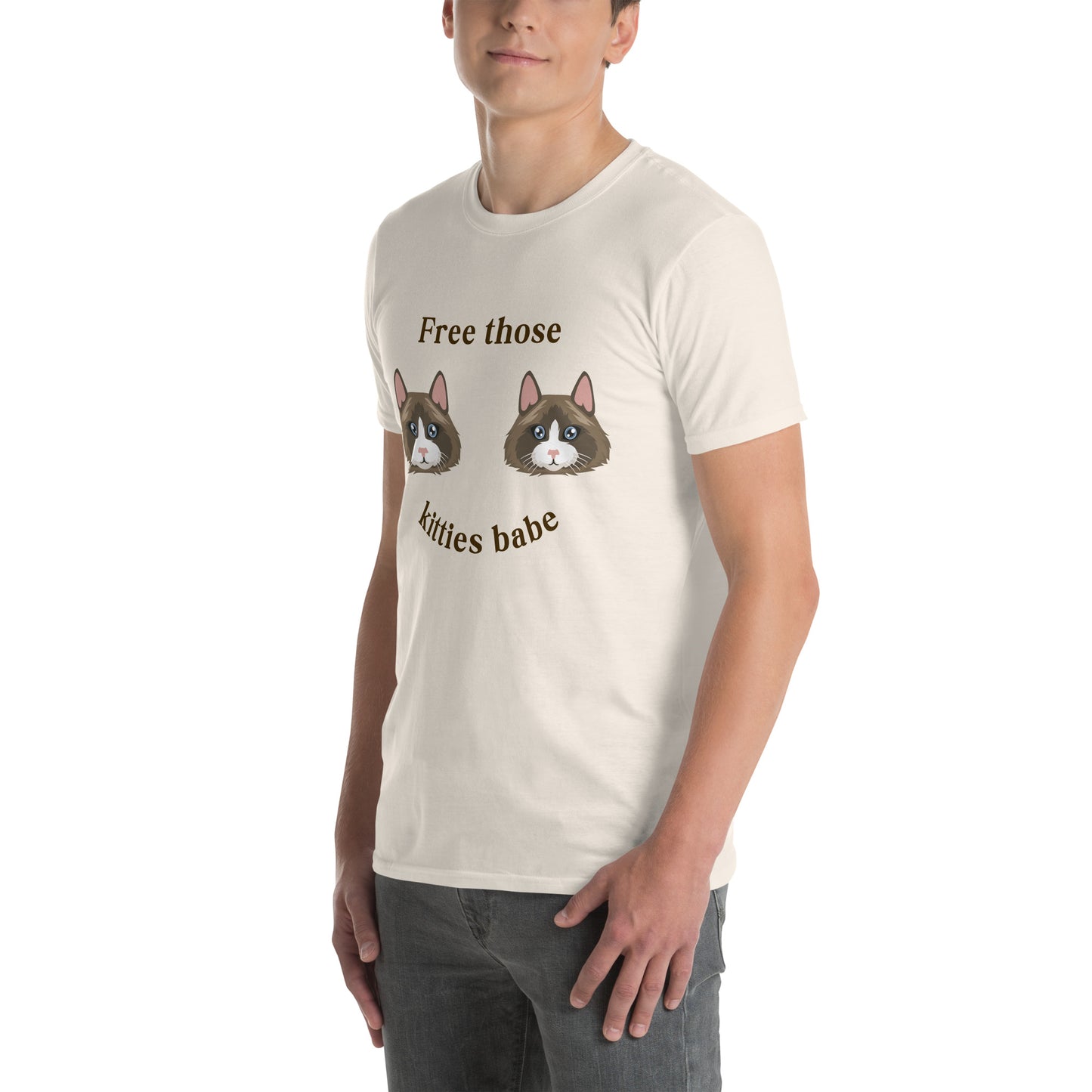 Free Those Kitties Babe Unisex Tee by EraofInk