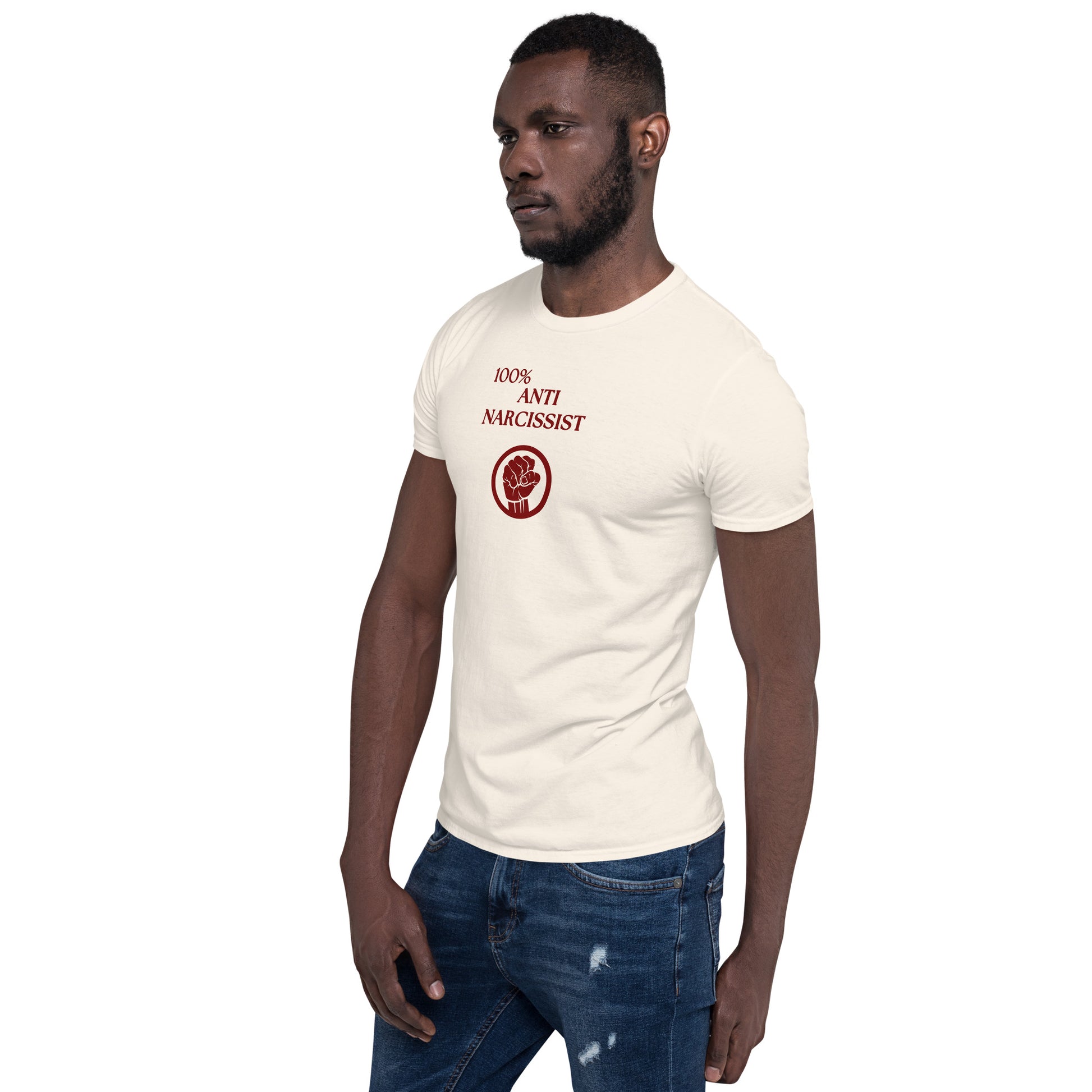 Stand Up Against Narcissistic Abuse 100% Against Narc Abuse Unisex Tee by EraofInk