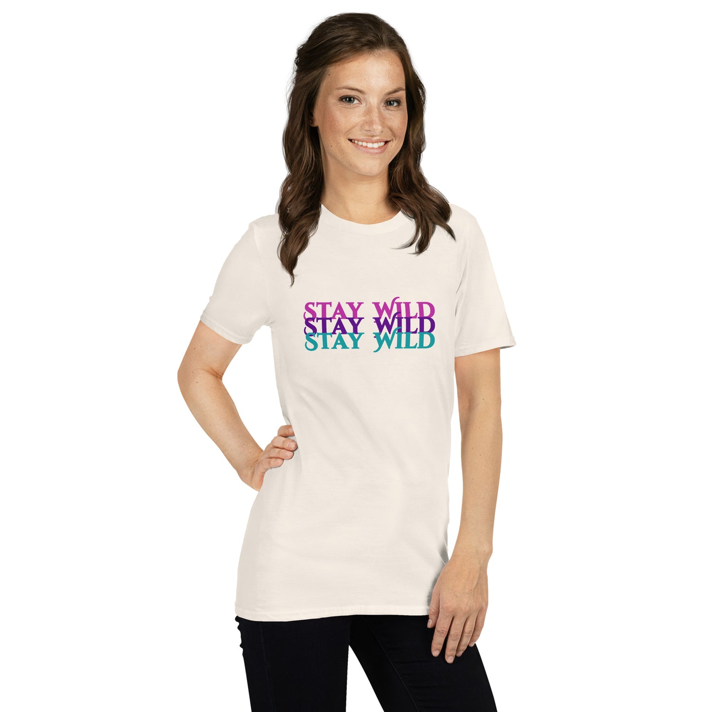 Stay Wild Unisex Tee by EraofInk
