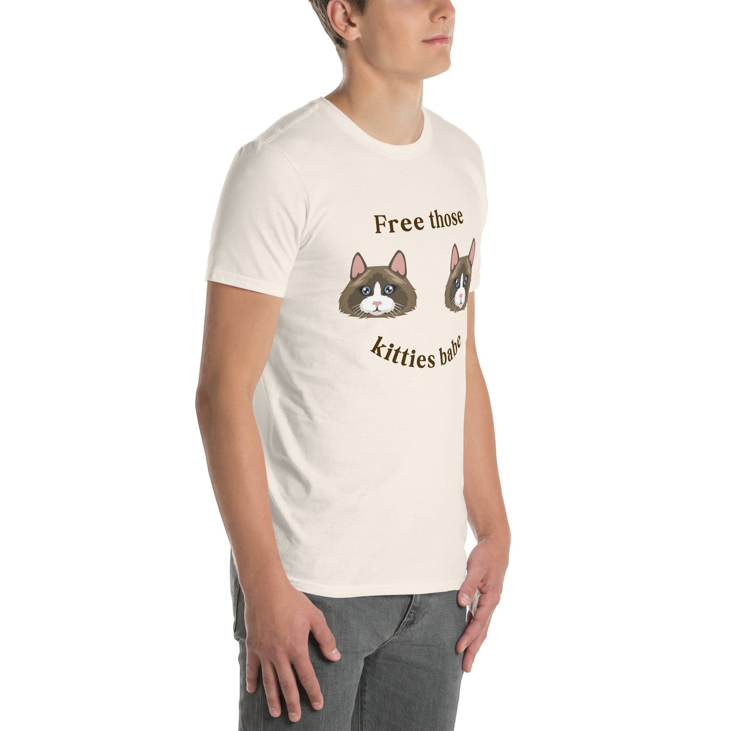 Free Those Kitties Babe Unisex Tee by EraofInk