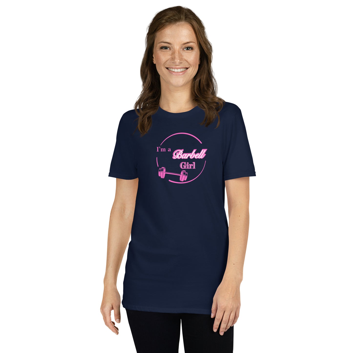I'm a Barbell Girl Unisex Tee by EraofInk