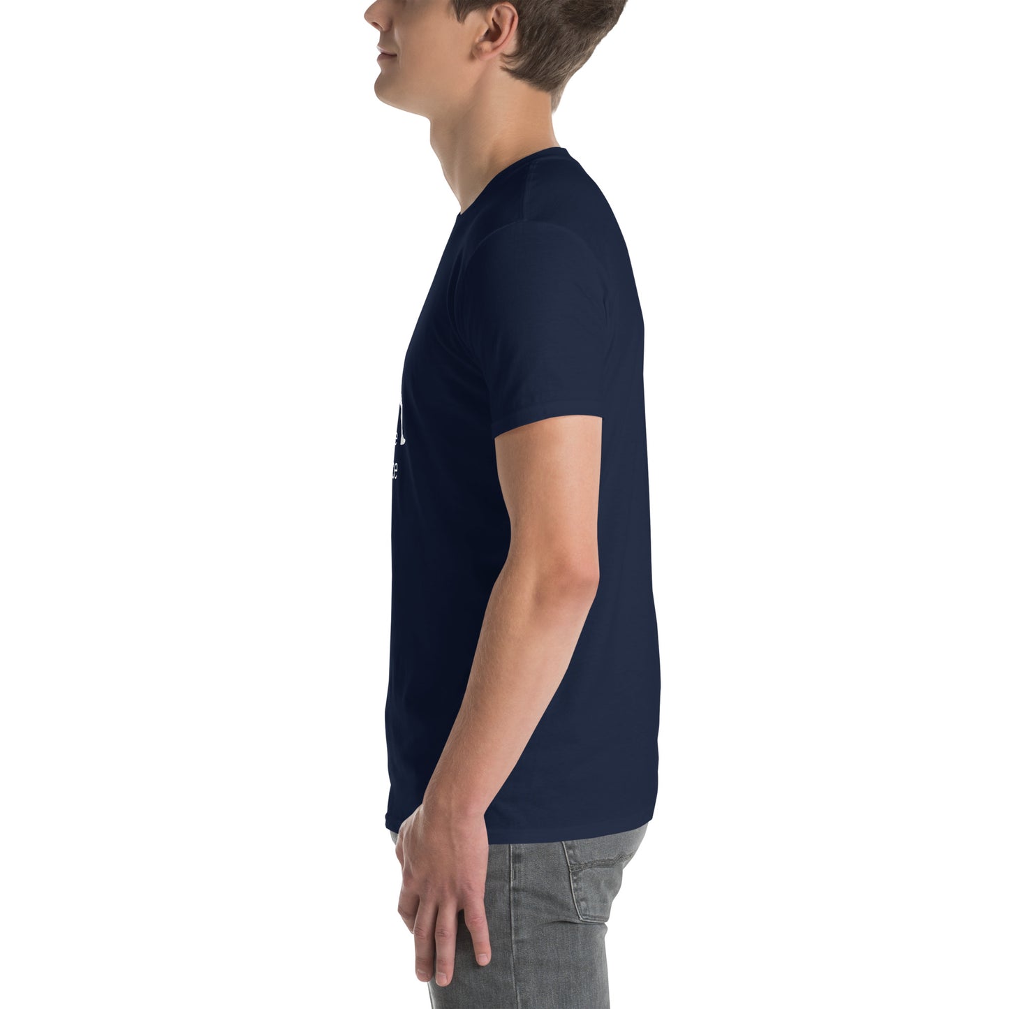 Embrace the Pace Male Runner Unisex Tee by EraofInk