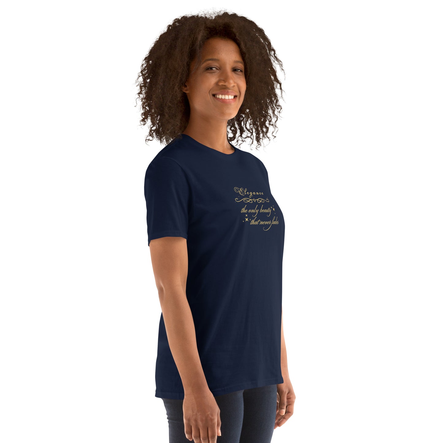 Elegance The Only Beauty That Never Fades Unisex Tee by EraofInk
