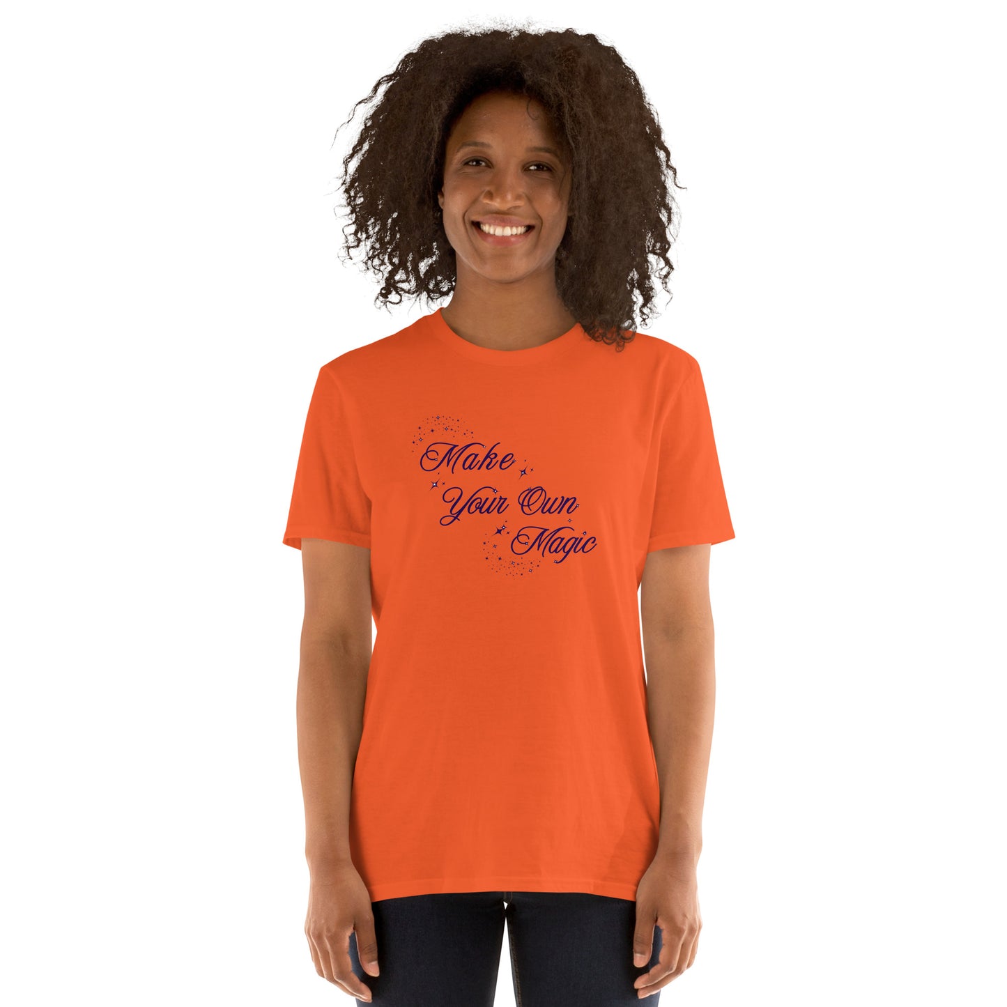 Believe in Magic Tee Make Your Own Magic Unisex Tee by EraofInk