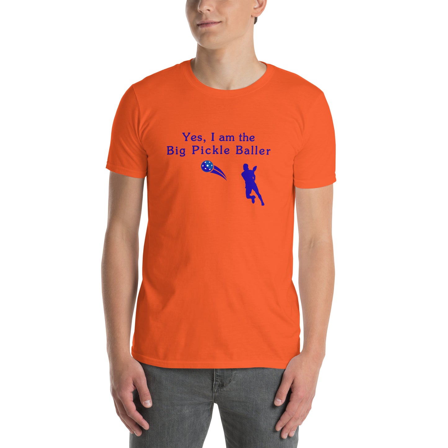 Yes, I am the Big Pickleballer Unisex Tee by EraofInk