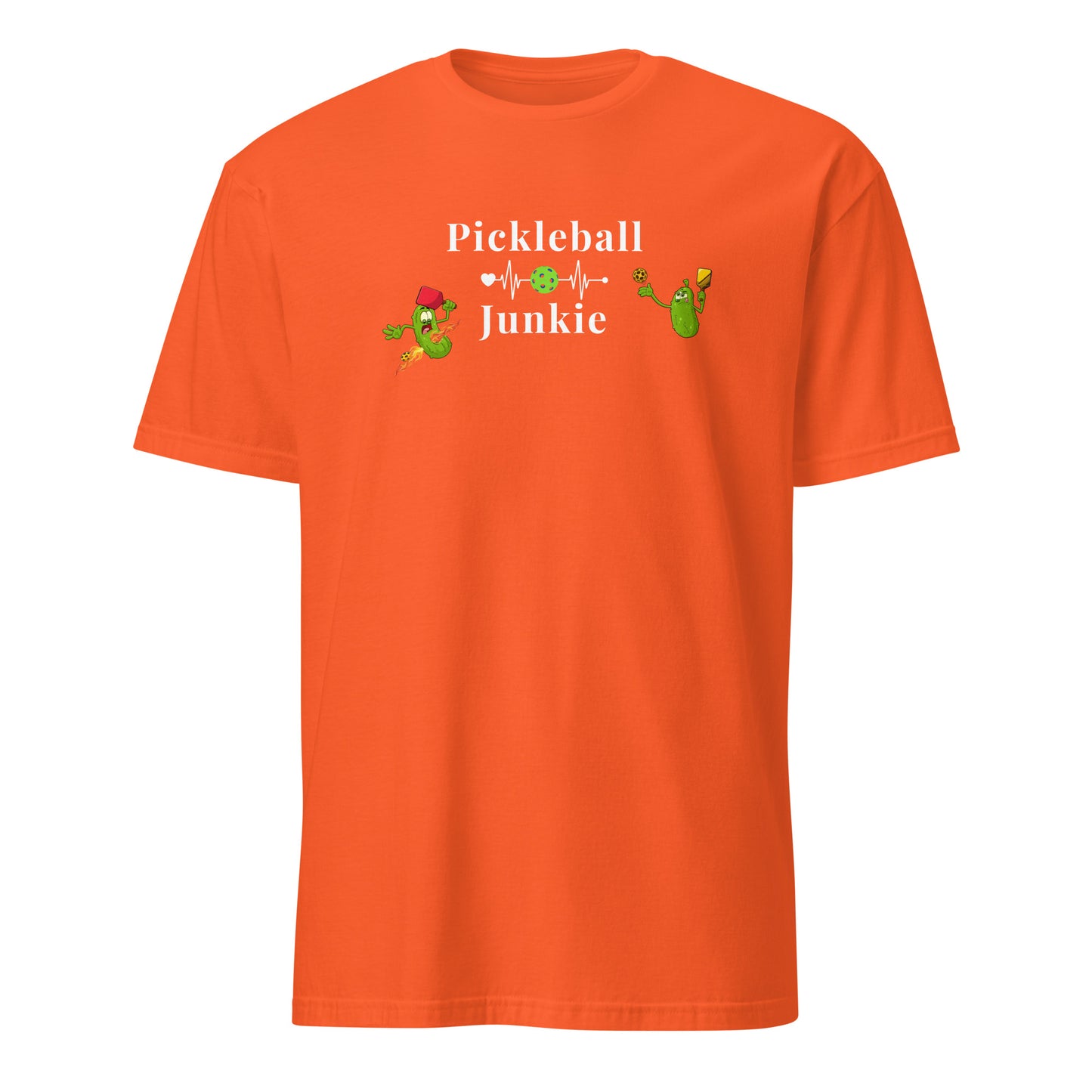 Pickleball Junkie Unisex Tee by EraofInk